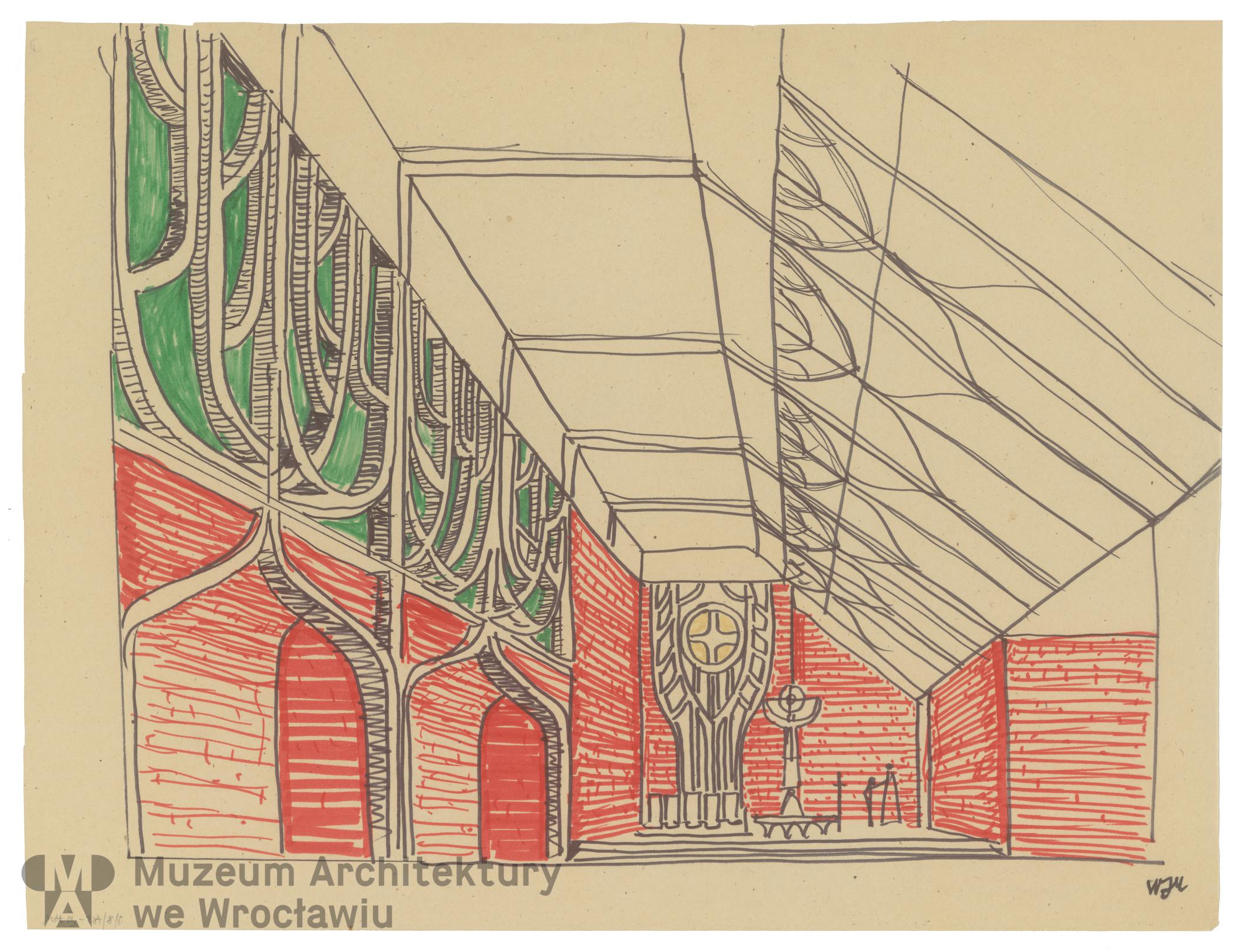 Molicki Witold Jerzy, Kościół św. Jana Bosko w Lubinie. Wystrój wnętrza, lata 80. XX wieku