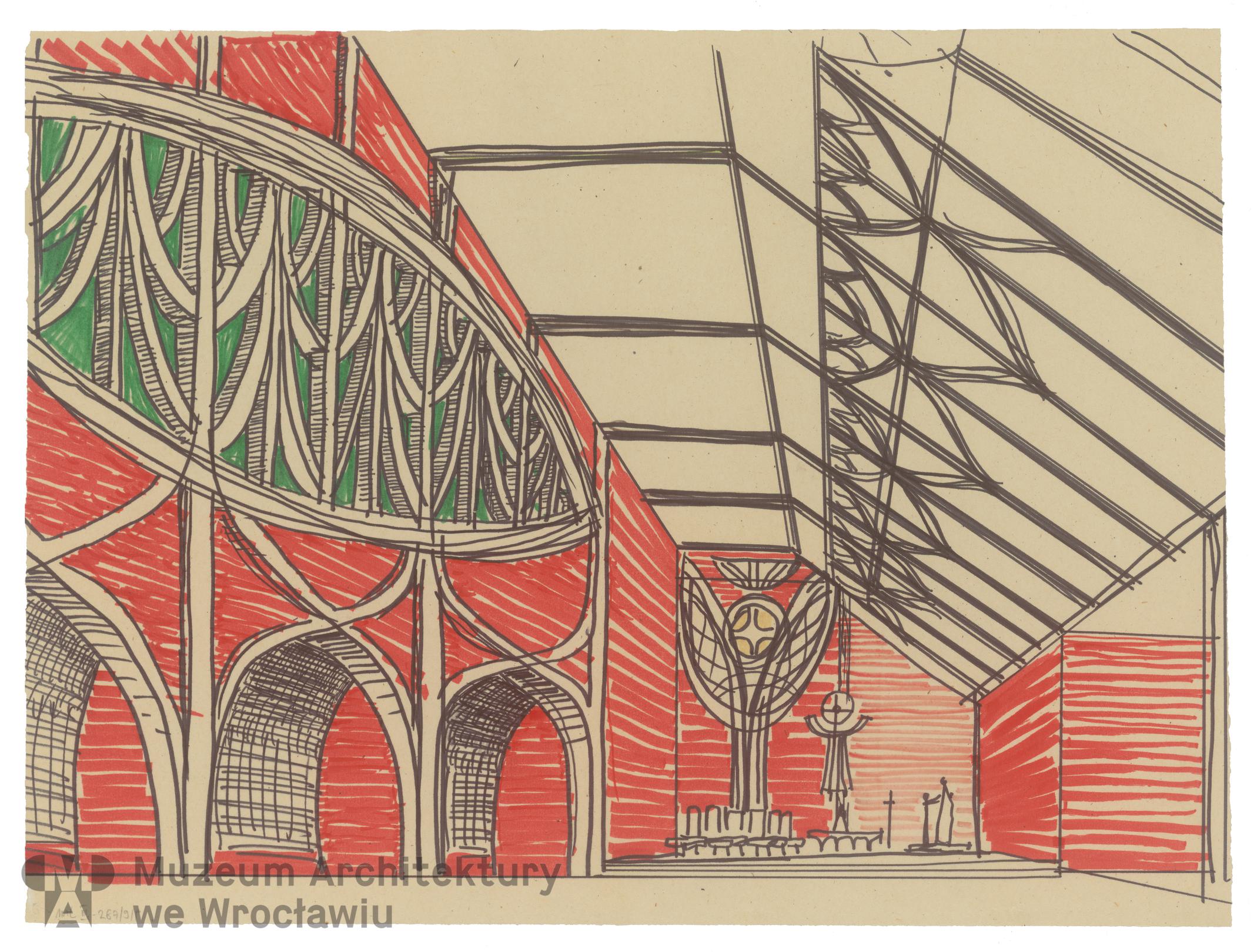 Molicki Witold Jerzy, Kościół św. Jana Bosko w Lubinie. Wystrój wnętrza, lata 80. XX wieku