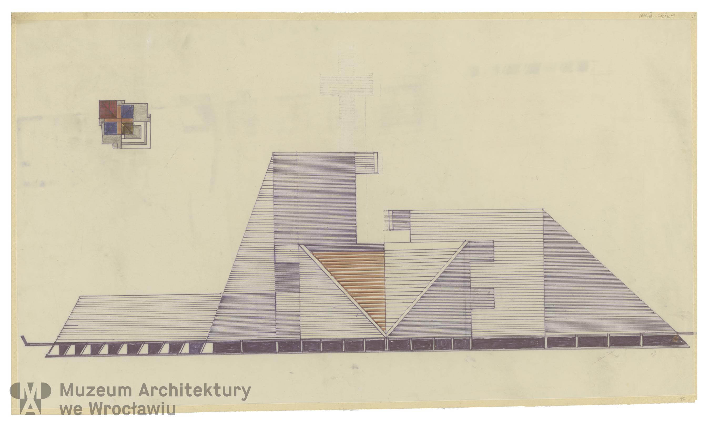 Molicki Witold Jerzy, Kościół Chrystusa Króla przy ul. Zachodniej we Wrocławiu, ok. 1978-1979