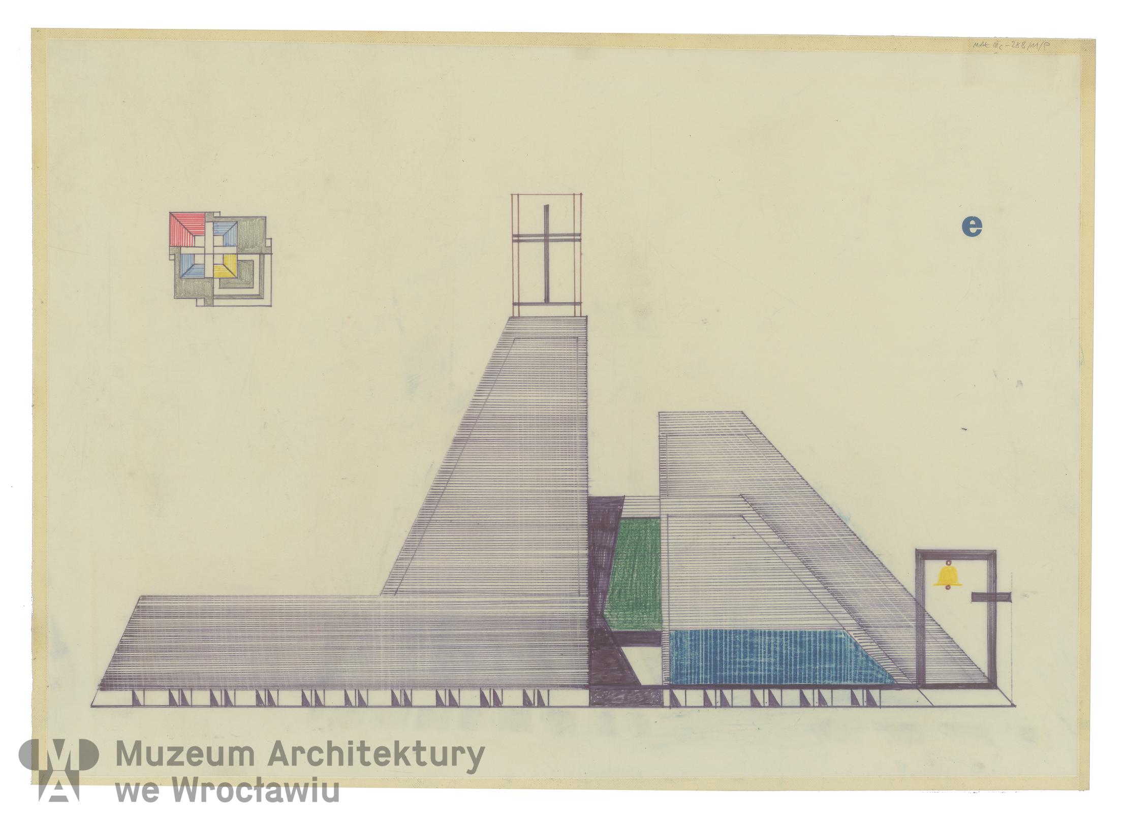 Molicki Witold Jerzy, Kościół Chrystusa Króla przy ul. Zachodniej we Wrocławiu, ok. 1978-1979