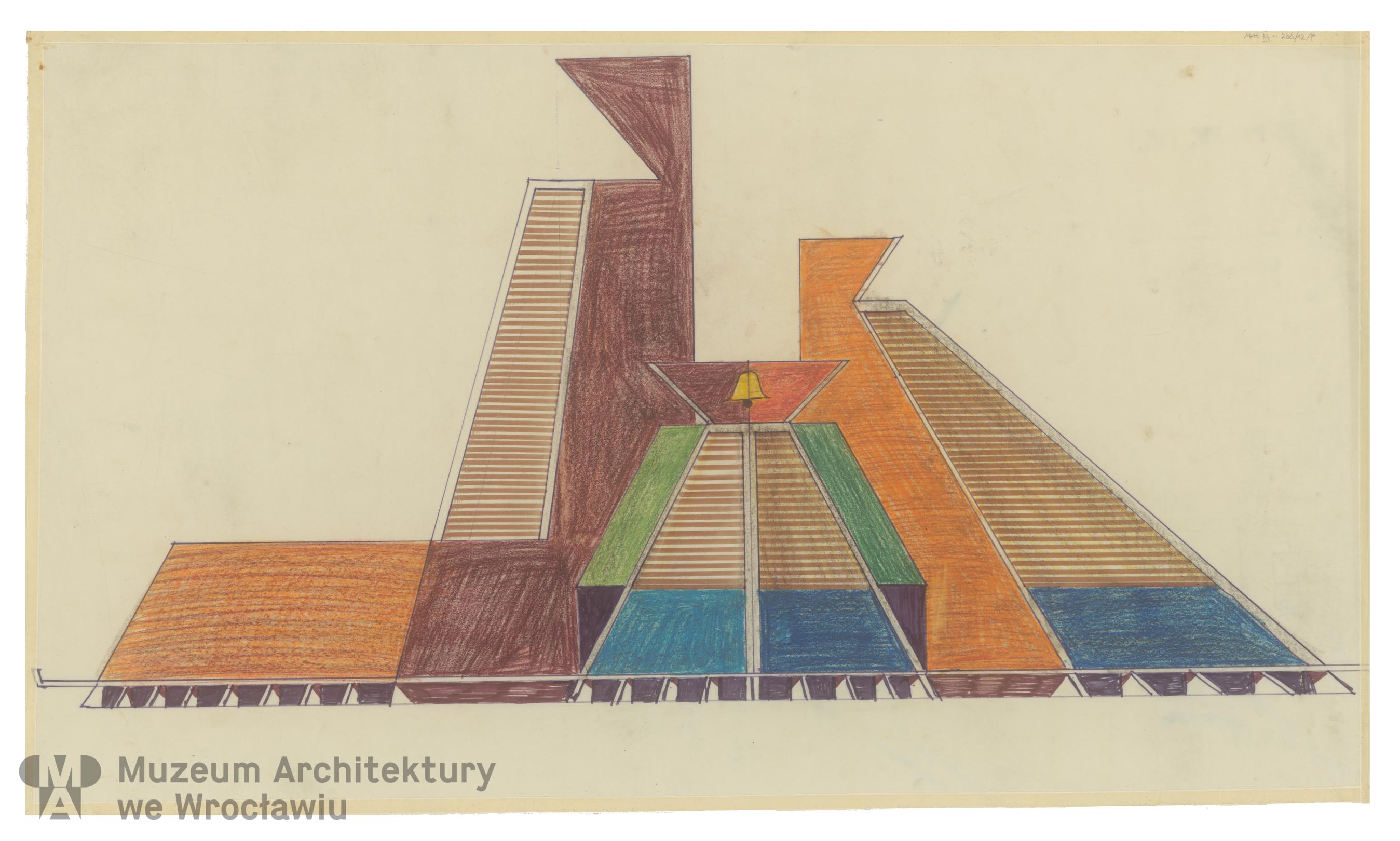 Molicki Witold Jerzy, Kościół Chrystusa Króla przy ul. Zachodniej we Wrocławiu, ok. 1978-1979