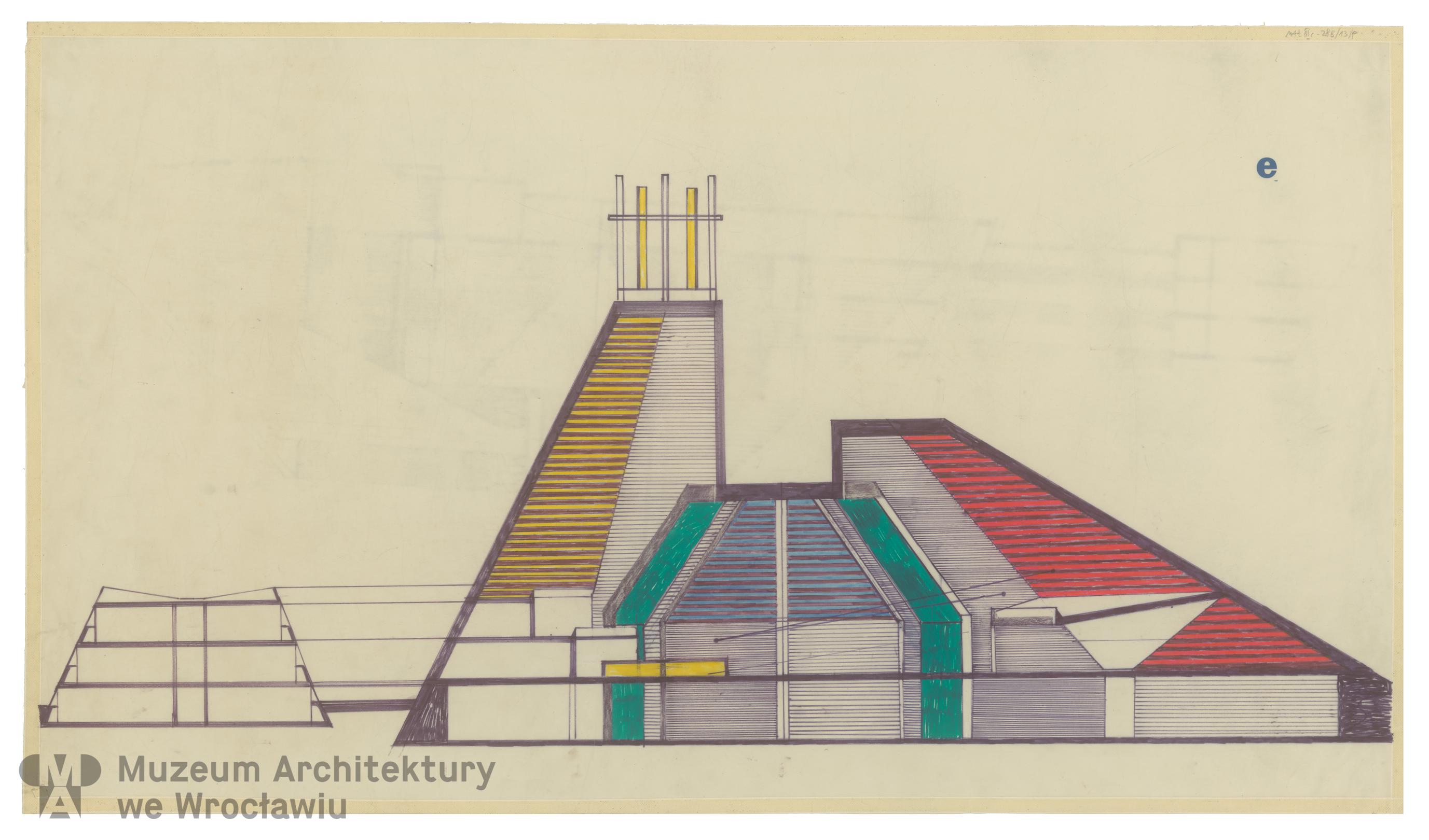 Molicki Witold Jerzy, Kościół Chrystusa Króla przy ul. Zachodniej we Wrocławiu, ok. 1978-1979