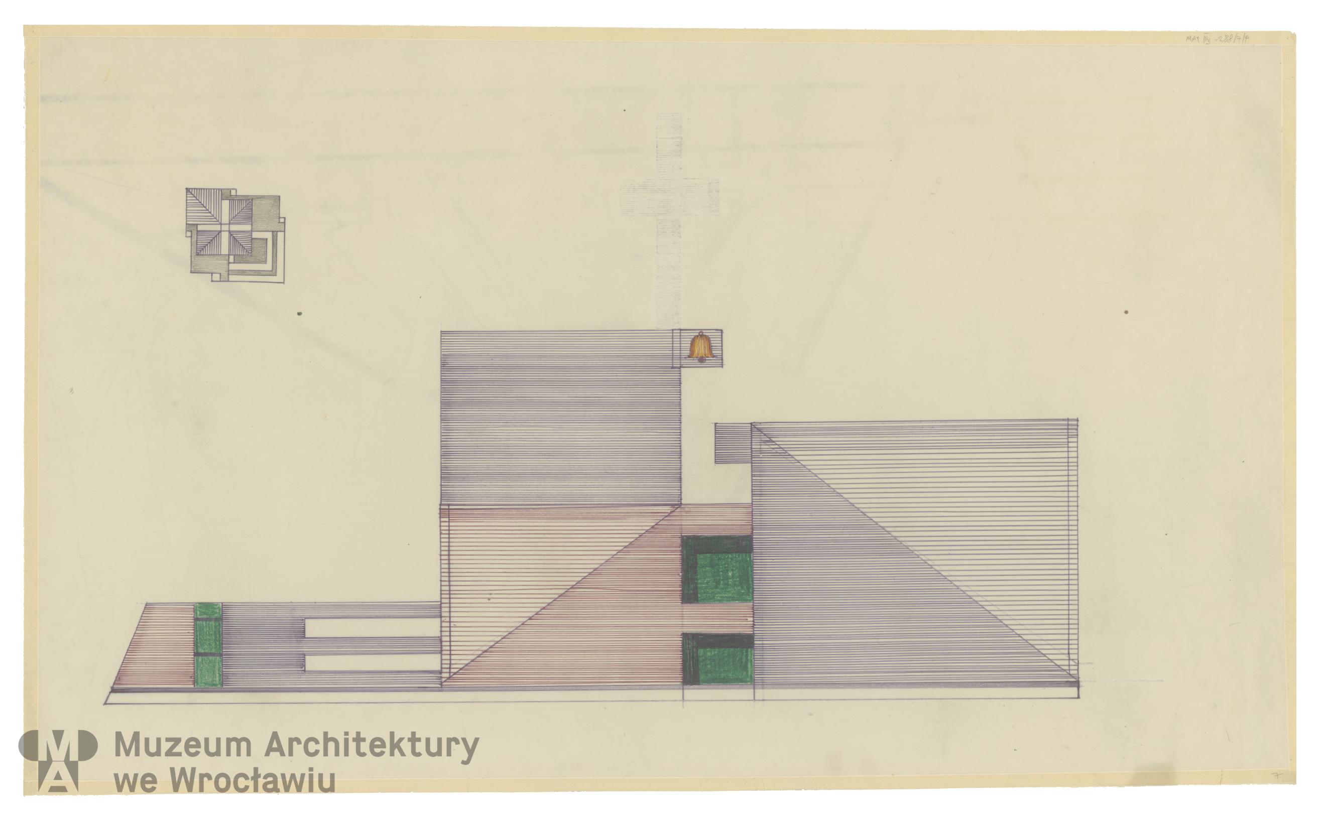 Molicki Witold Jerzy, Kościół Chrystusa Króla przy ul. Zachodniej we Wrocławiu, ok. 1978-1979