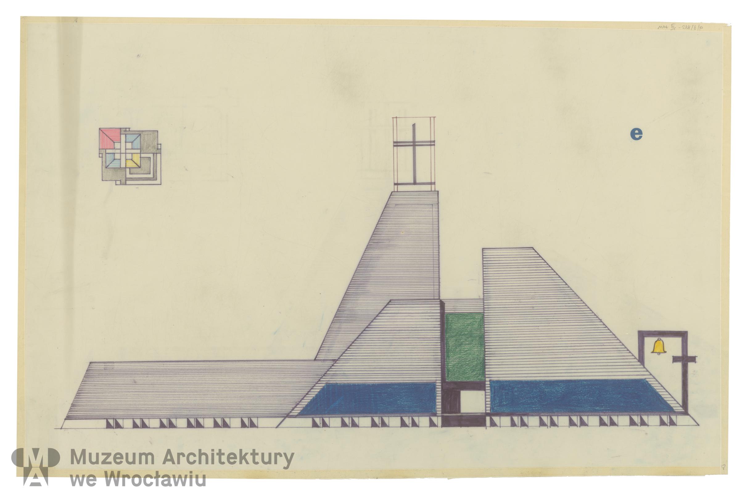 Molicki Witold Jerzy, Kościół Chrystusa Króla przy ul. Zachodniej we Wrocławiu, ok. 1978-1979