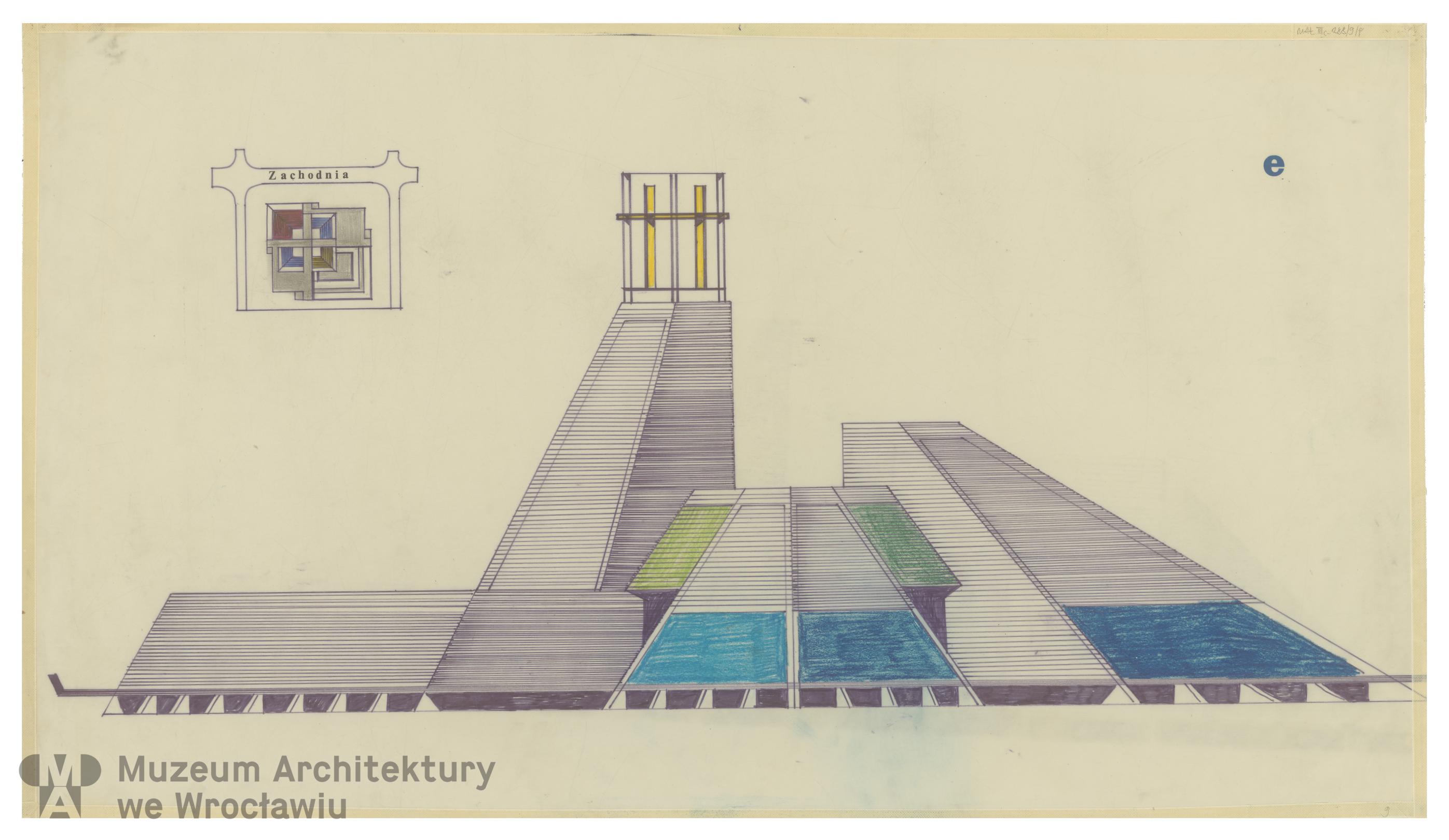 Molicki Witold Jerzy, Kościół Chrystusa Króla przy ul. Zachodniej we Wrocławiu, ok. 1978-1979