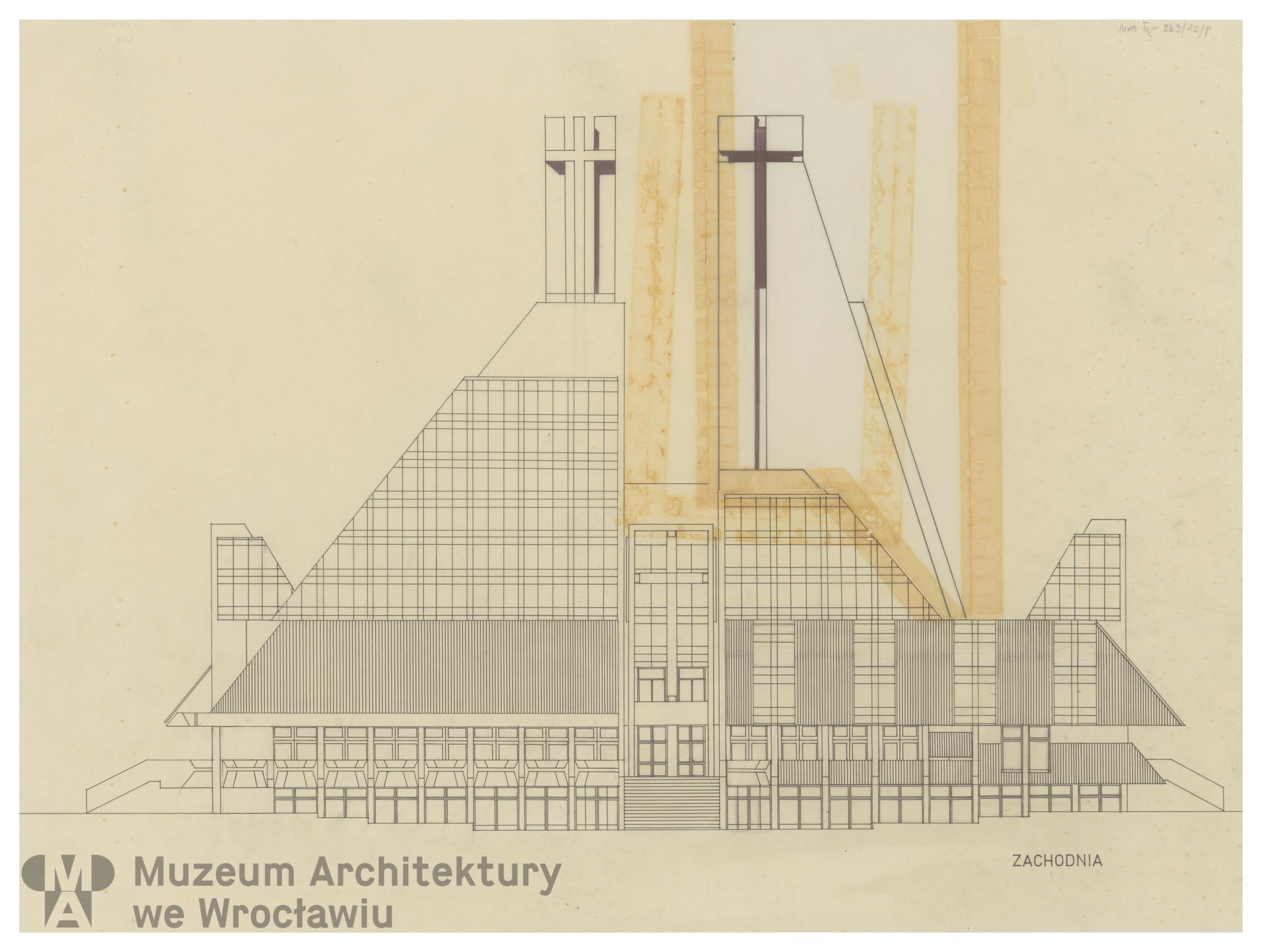 Molicki Witold Jerzy, Spławski Ryszard, Kościół Chrystusa Króla przy ul. Zachodniej we Wrocławiu, ok. 1979-1981