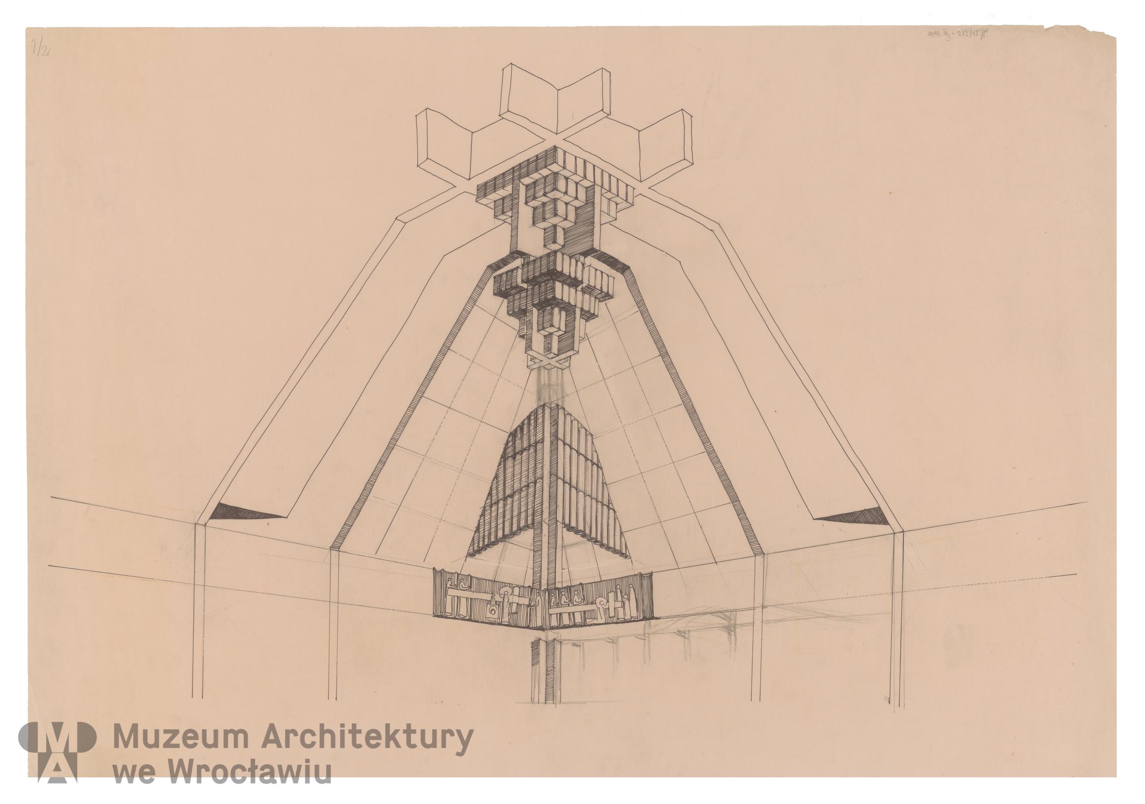 Molicki Witold Jerzy, Kościół Chrystusa Króla przy ul. Zachodniej we Wrocławiu, ok. 1979-1981