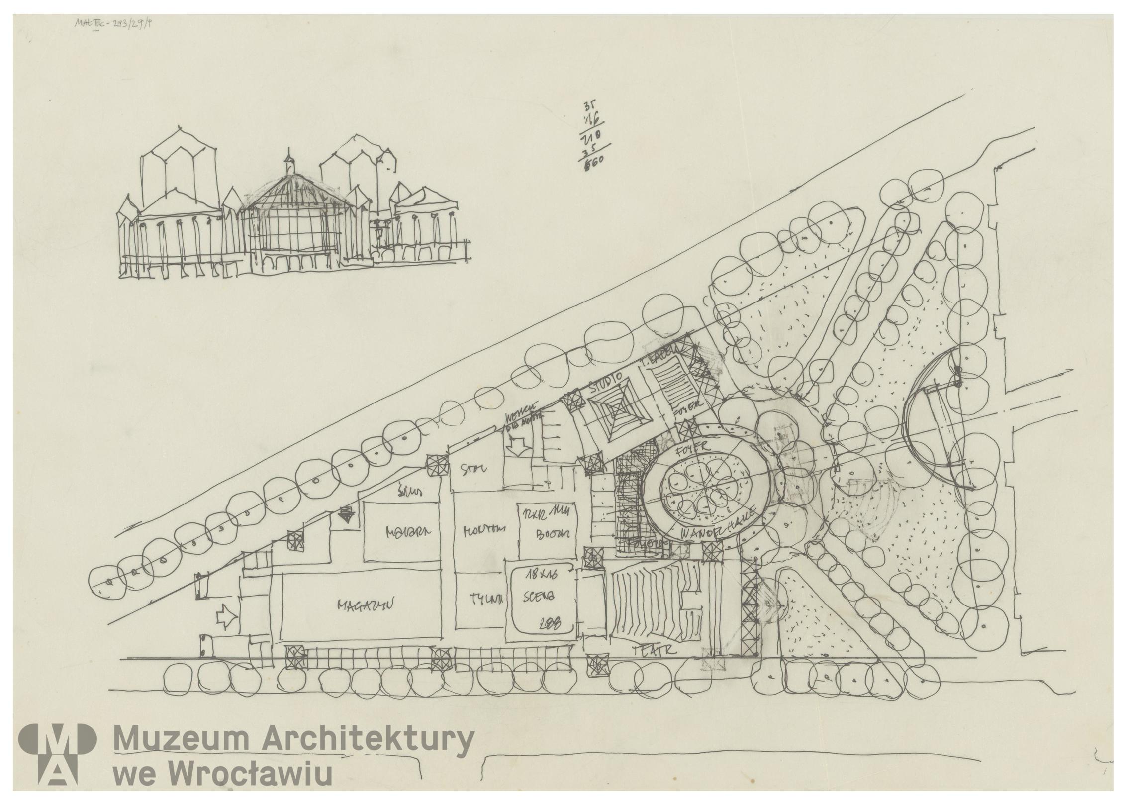 Molicki Witold Jerzy, Theatre (Kleist-Theater) in Frankfurt (Oder), 1994