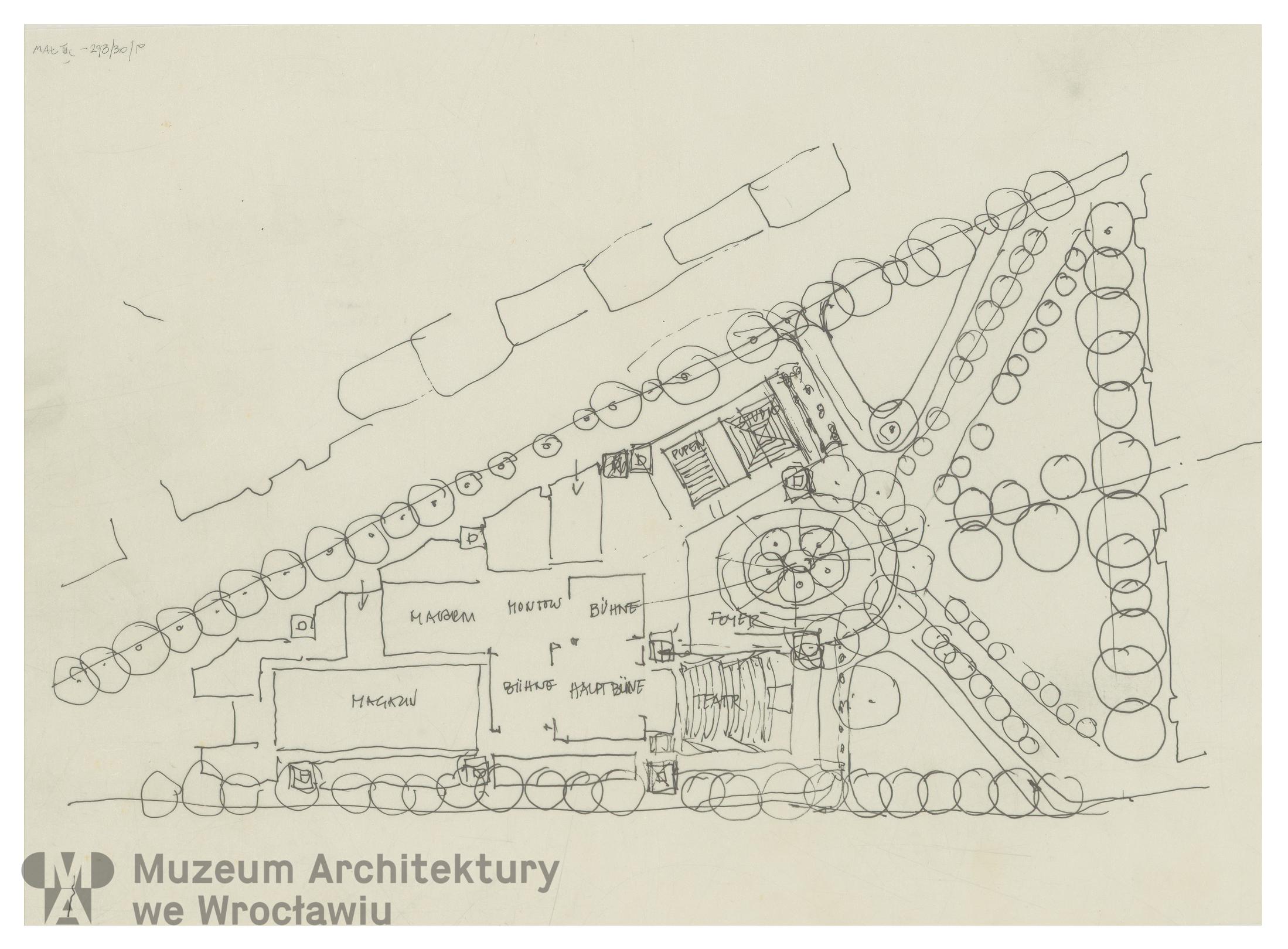 Molicki Witold Jerzy, Theatre (Kleist-Theater) in Frankfurt (Oder), 1994