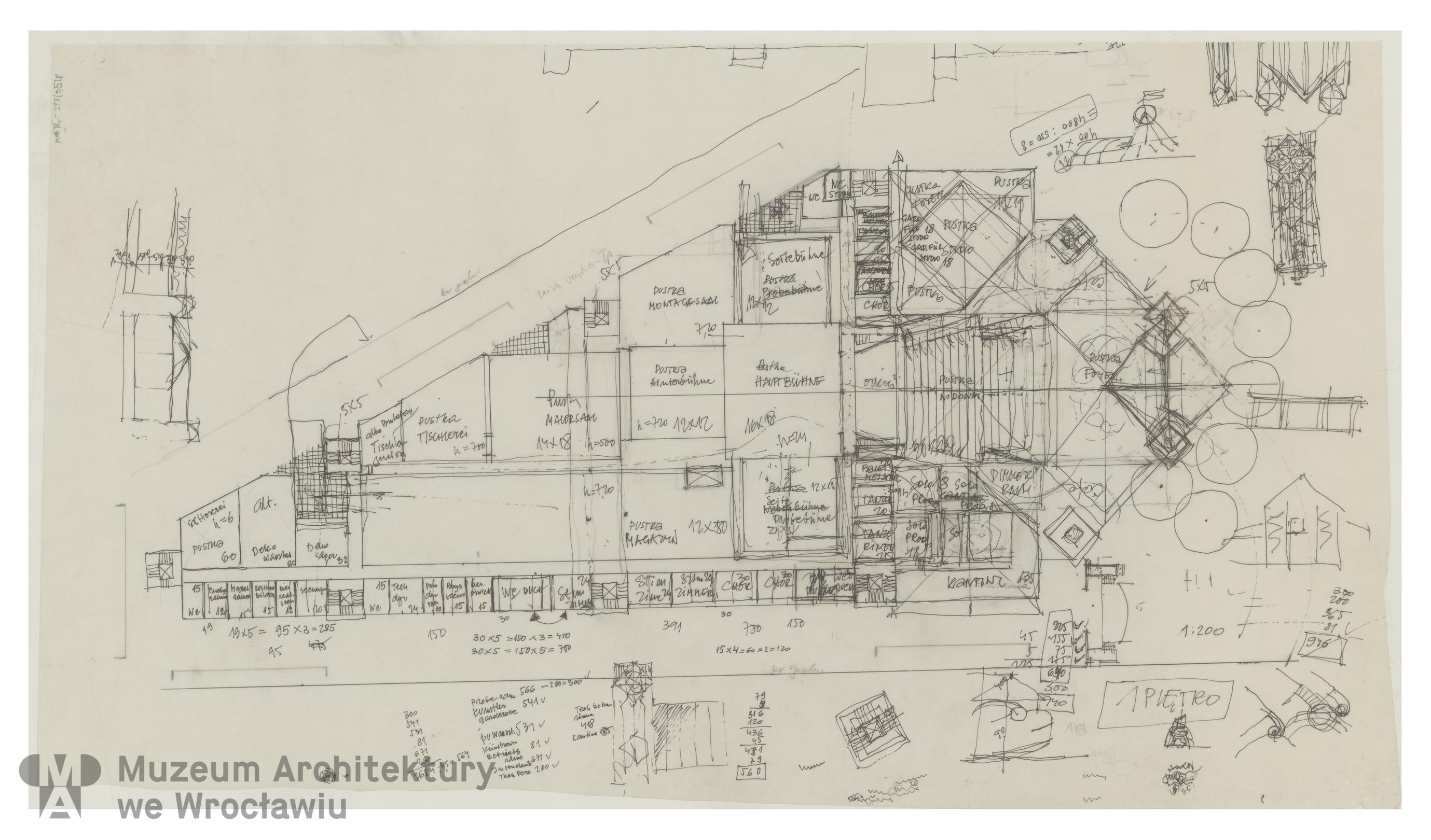 Molicki Witold Jerzy, Theatre (Kleist-Theater) in Frankfurt (Oder), 1994