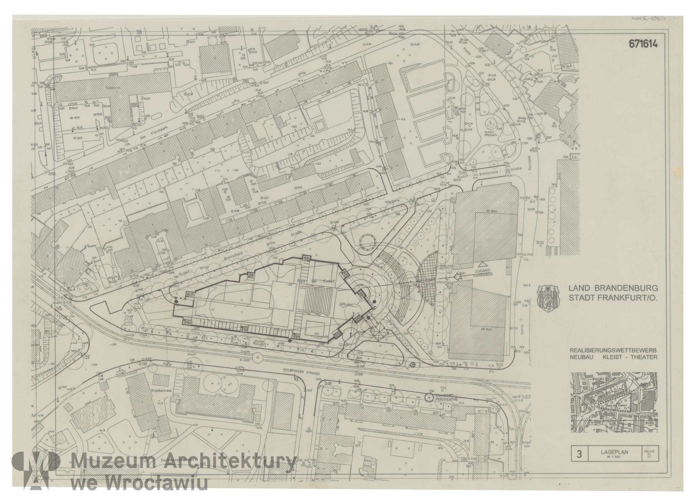 Molicki Witold Jerzy, Teatr (Kleist-Theater) we Frankfurcie nad Odrą, 1994