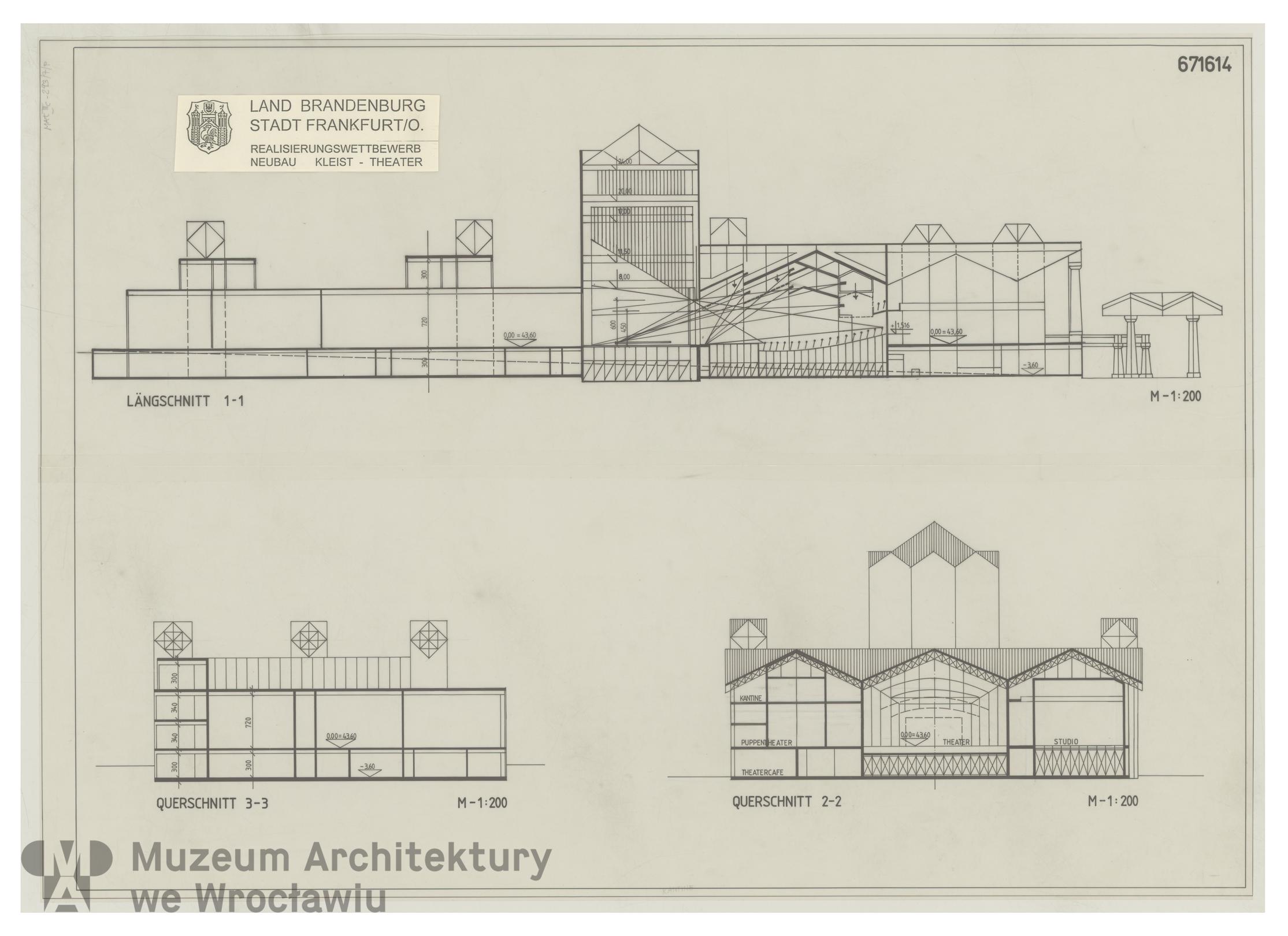 Molicki Witold Jerzy, Teatr (Kleist-Theater) we Frankfurcie nad Odrą, 1994