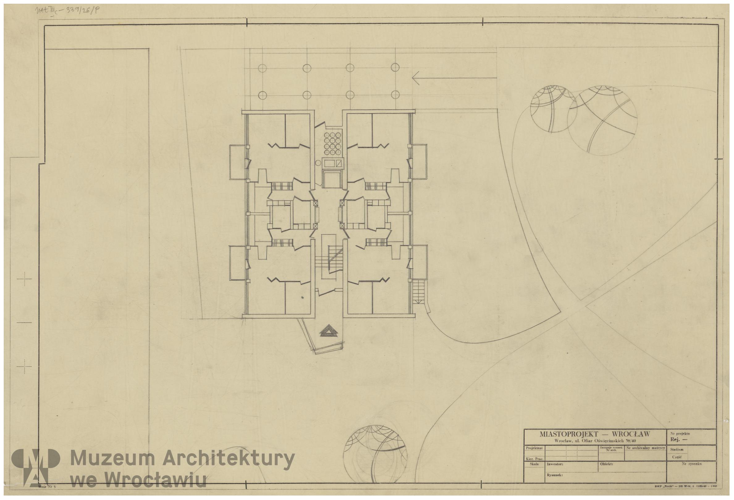 Molicki Witold Jerzy (Miastoprojekt-Wrocław), Budynek wielorodzinny (punktowiec) w Zgorzelcu, lata 60. XX wieku