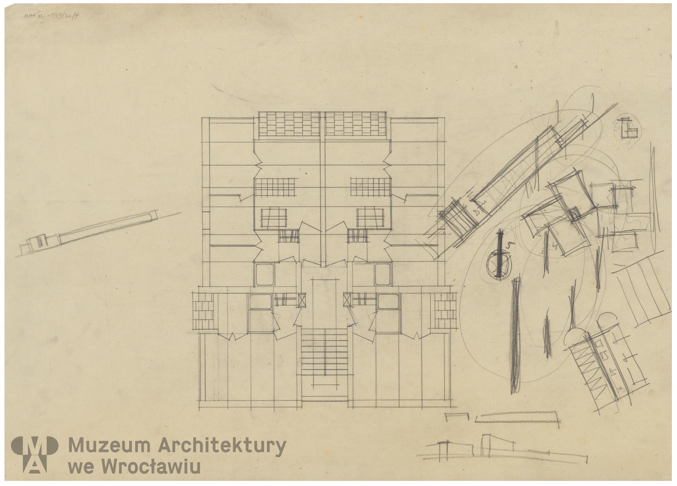 Molicki Witold Jerzy (Miastoprojekt-Wrocław), Budynek wielorodzinny (punktowiec) w Zgorzelcu, lata 60. XX wieku