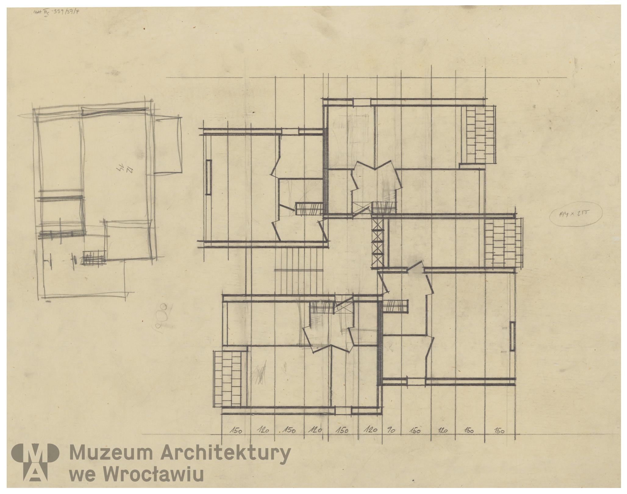 Molicki Witold Jerzy (Miastoprojekt-Wrocław), Budynek wielorodzinny (punktowiec) w Zgorzelcu, lata 60. XX wieku