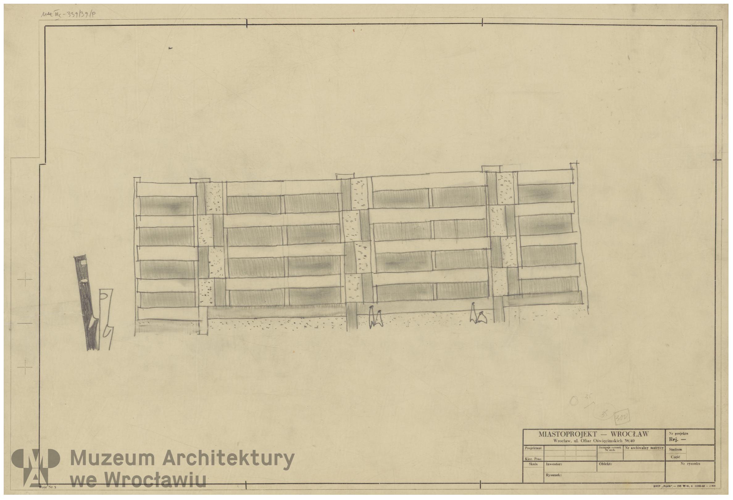 Molicki Witold Jerzy (Miastoprojekt-Wrocław), Budynek wielorodzinny (sekcyjny) w Zgorzelcu, lata 60. XX wieku