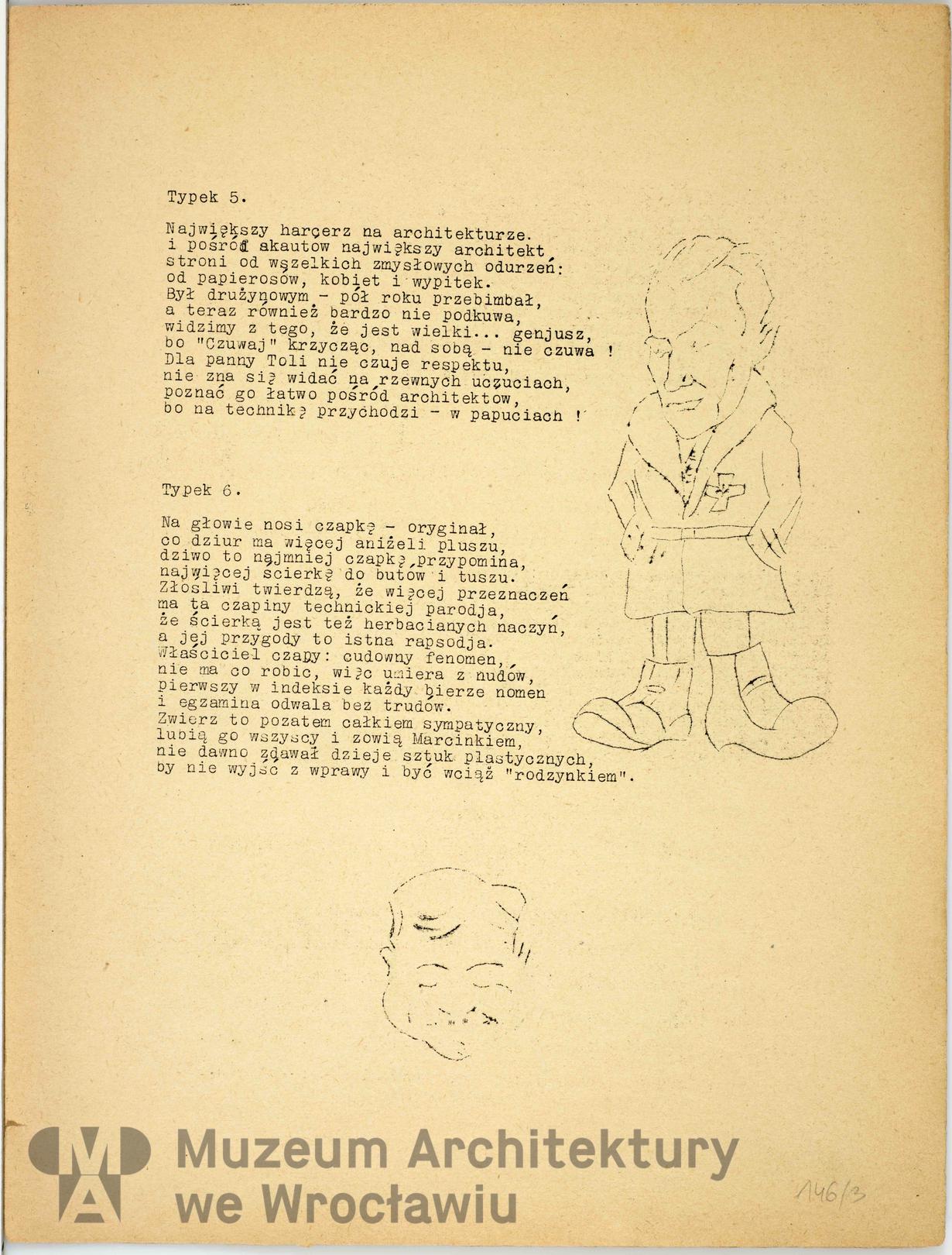 Teodorowicz-Todorowski Tadeusz, Czasopismo studenckie “Bałagan”, 1929.01