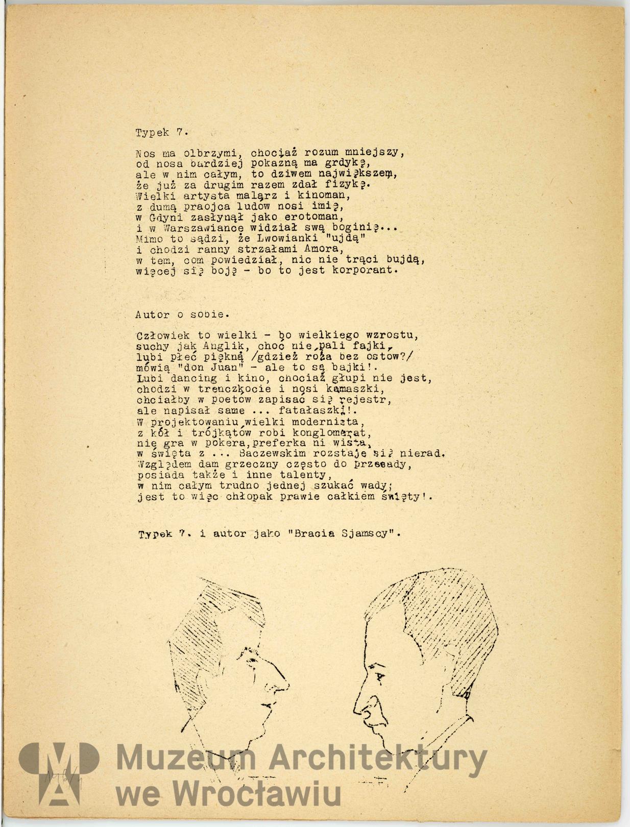 Teodorowicz-Todorowski Tadeusz, Czasopismo studenckie “Bałagan”, 1929.01