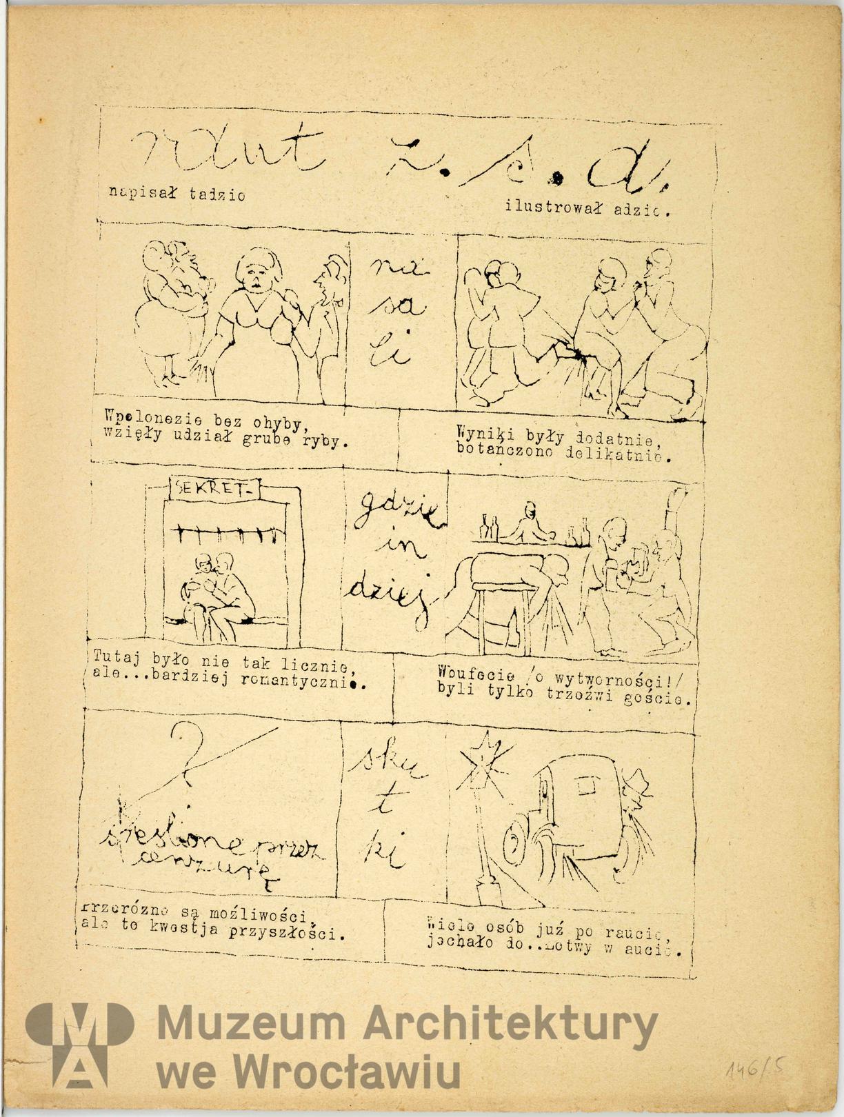 Teodorowicz-Todorowski Tadeusz, Czasopismo studenckie “Bałagan”, 1929.01