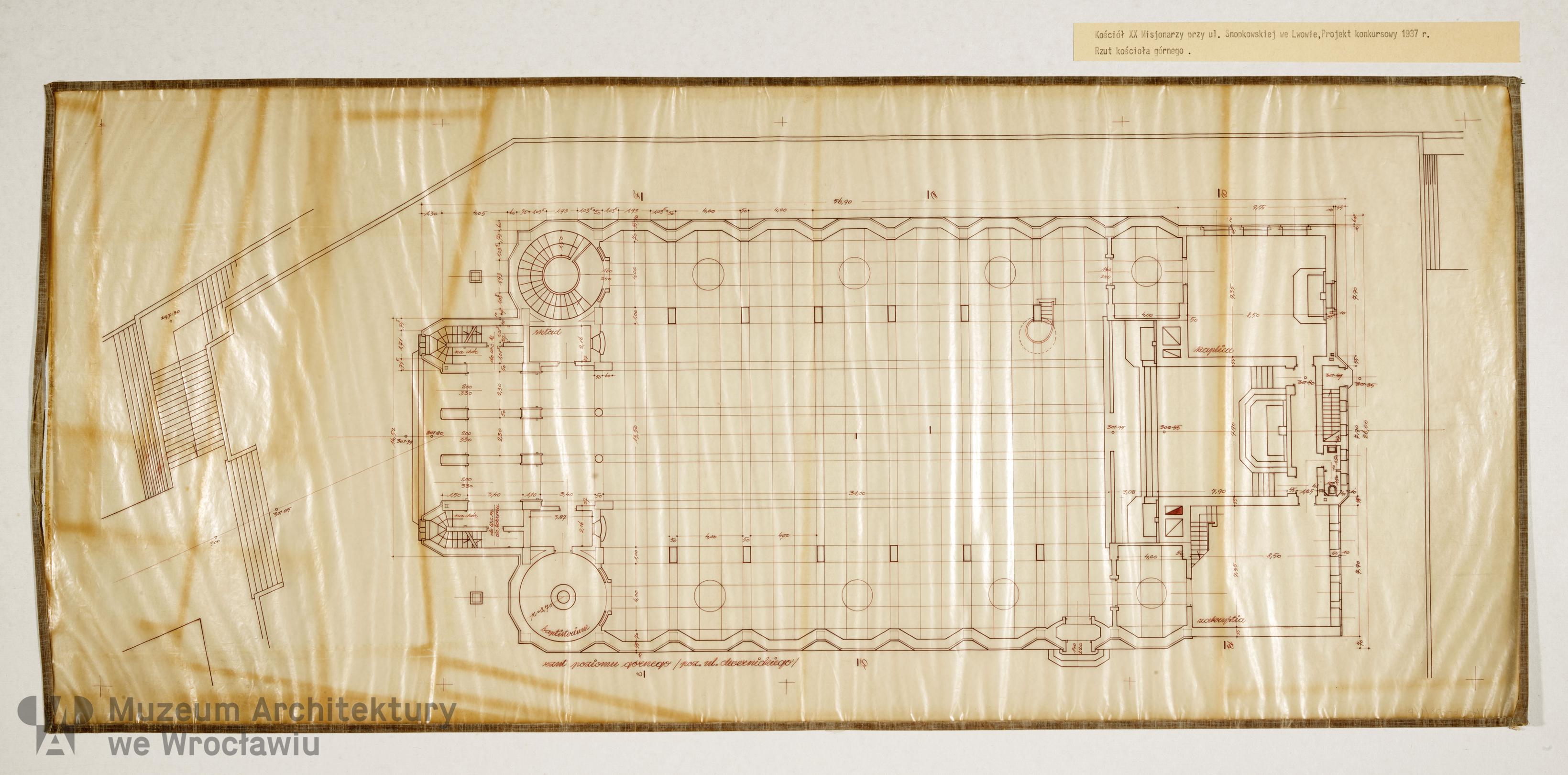 Teodorowicz-Todorowski Tadeusz, Kościół św. Wincentego a Paulo Księży Misjonarzy we Lwowie, 1937
