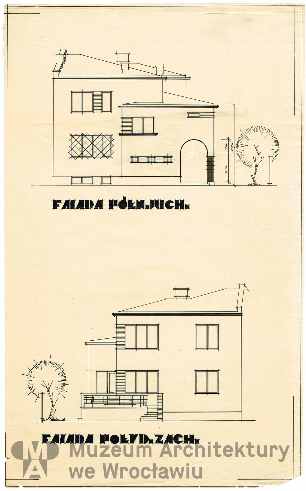Frydecki Andrzej, Dom Elżbiety Rozalii Henchen, ok. 1937