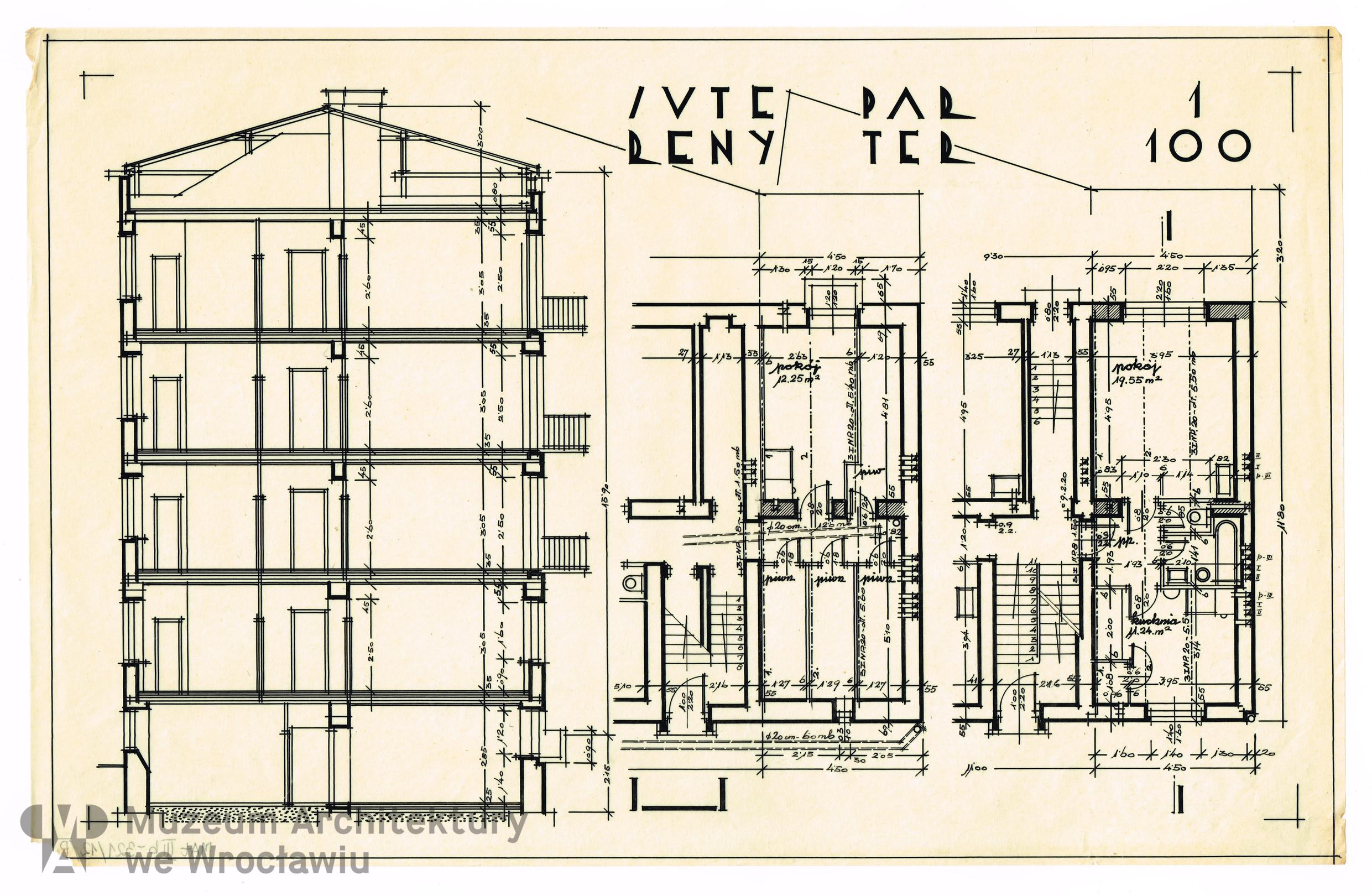 Frydecki Andrzej, Dom czynszowy Leona Wróblewskiego. Rozbudowa, 1937