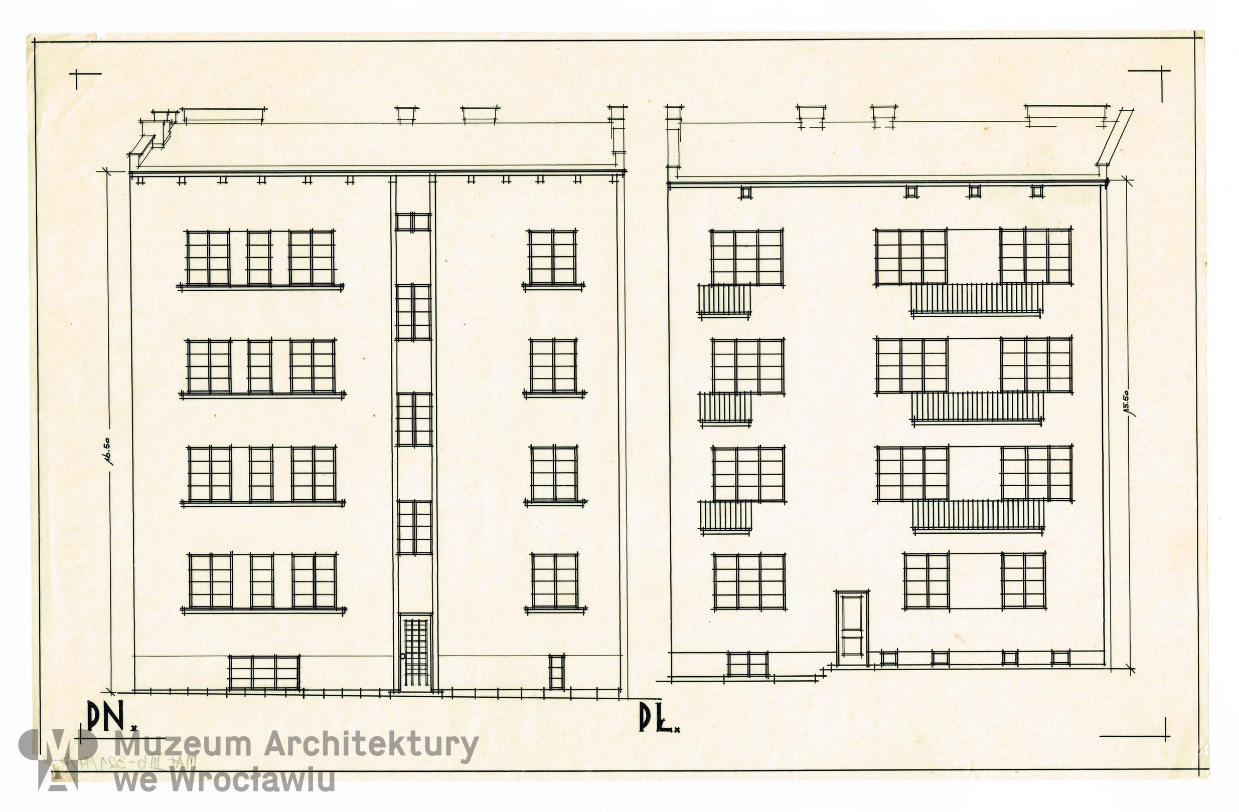 Frydecki Andrzej, Dom czynszowy Leona Wróblewskiego. Rozbudowa, 1937