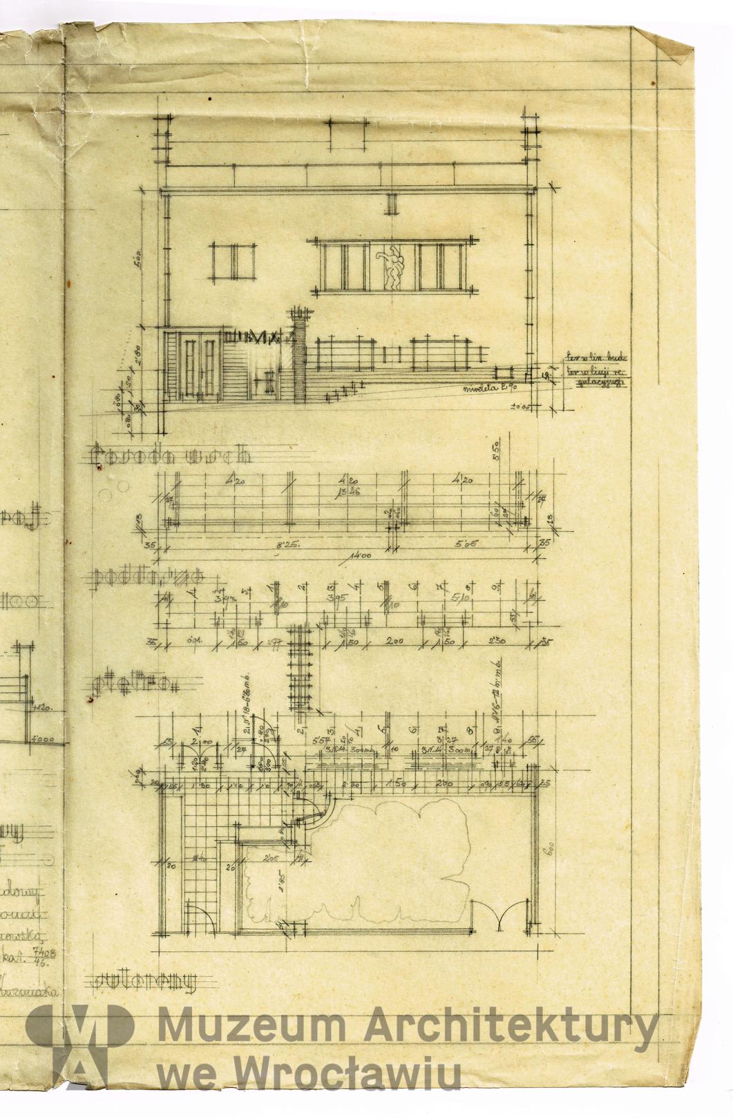 Frydecki Andrzej, Dom Józefa Kuźmiaka. II wersja, 1933
