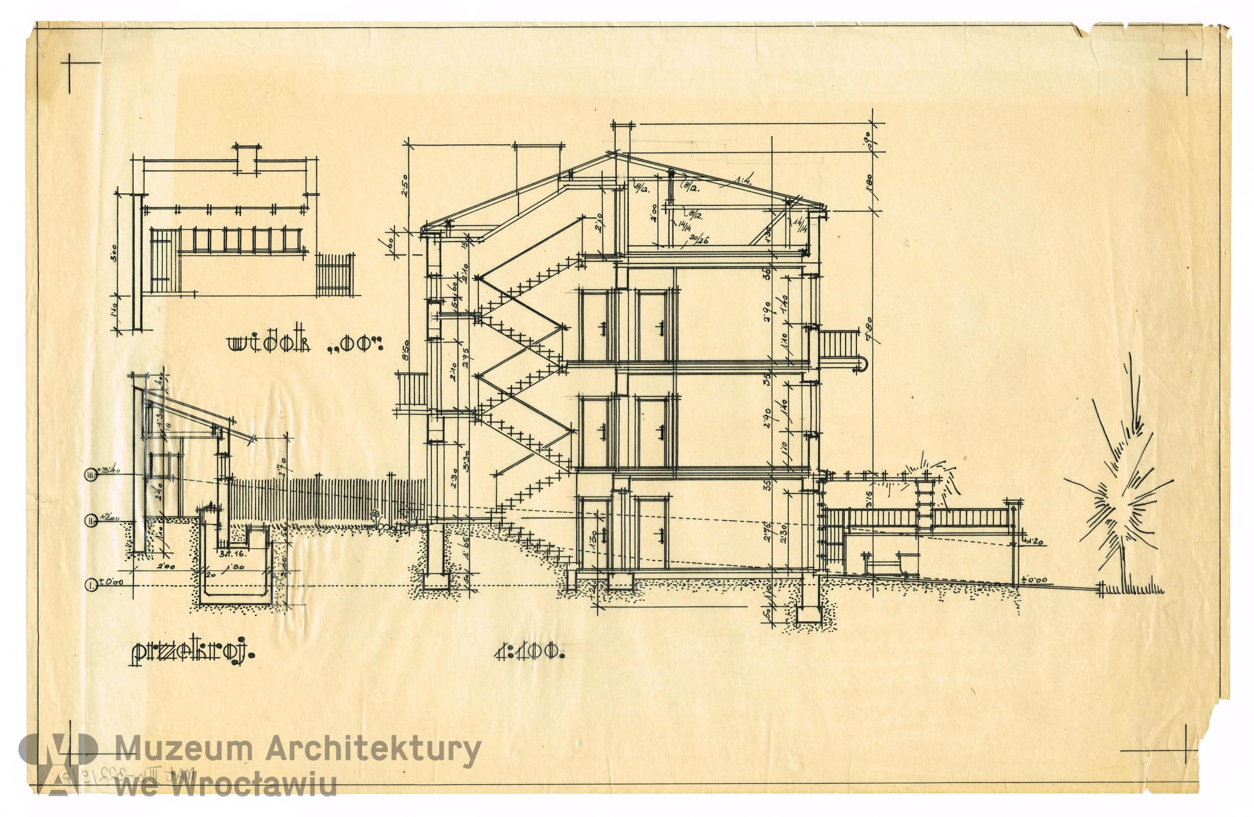 Frydecki Andrzej, Dom Józefa Kuźmiaka. I wersja, 1932.05.18