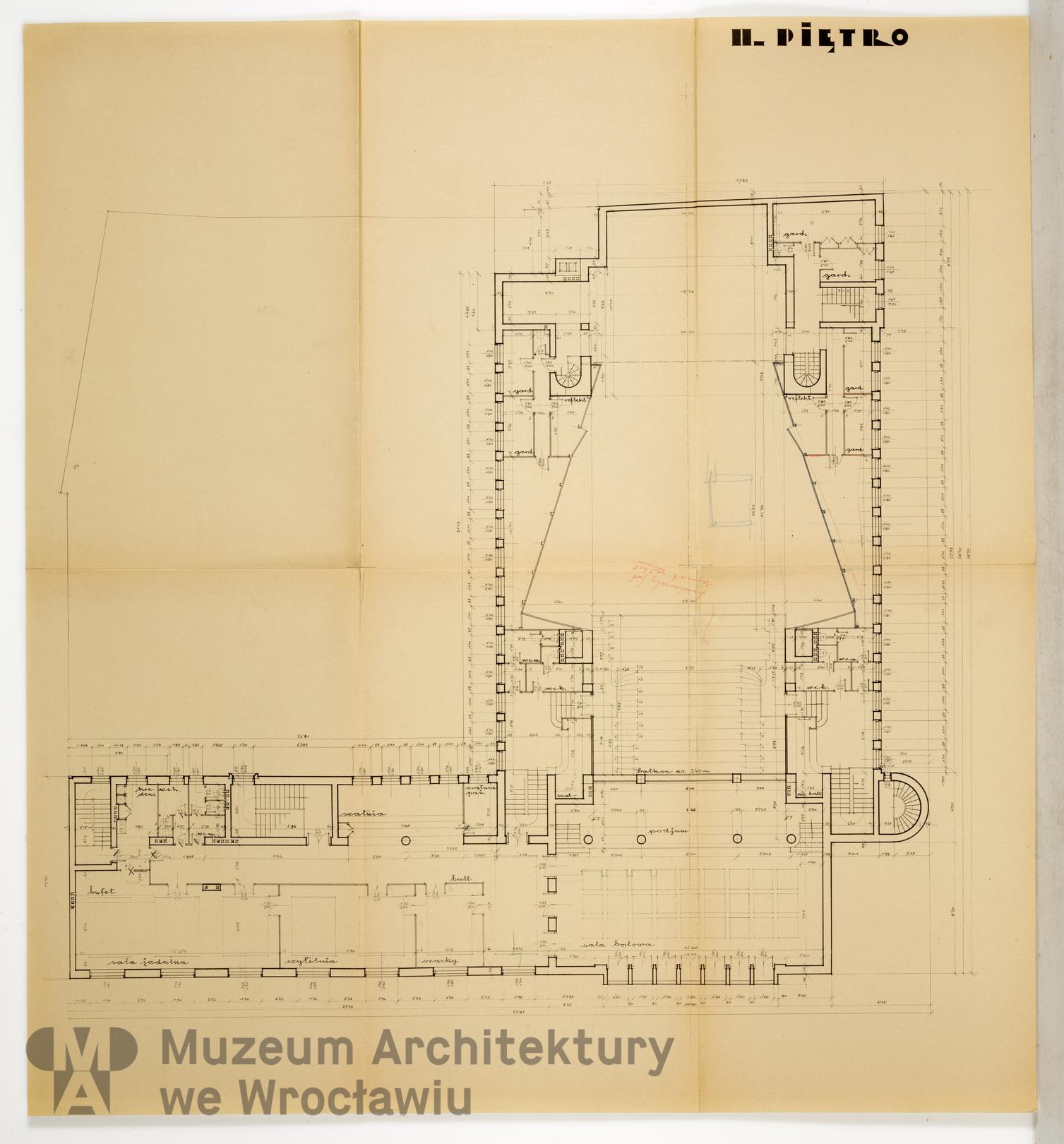 Frydecki Andrzej, Porębowicz Stefan, Dom Żołnierza Polskiego we Lwowie, 1936