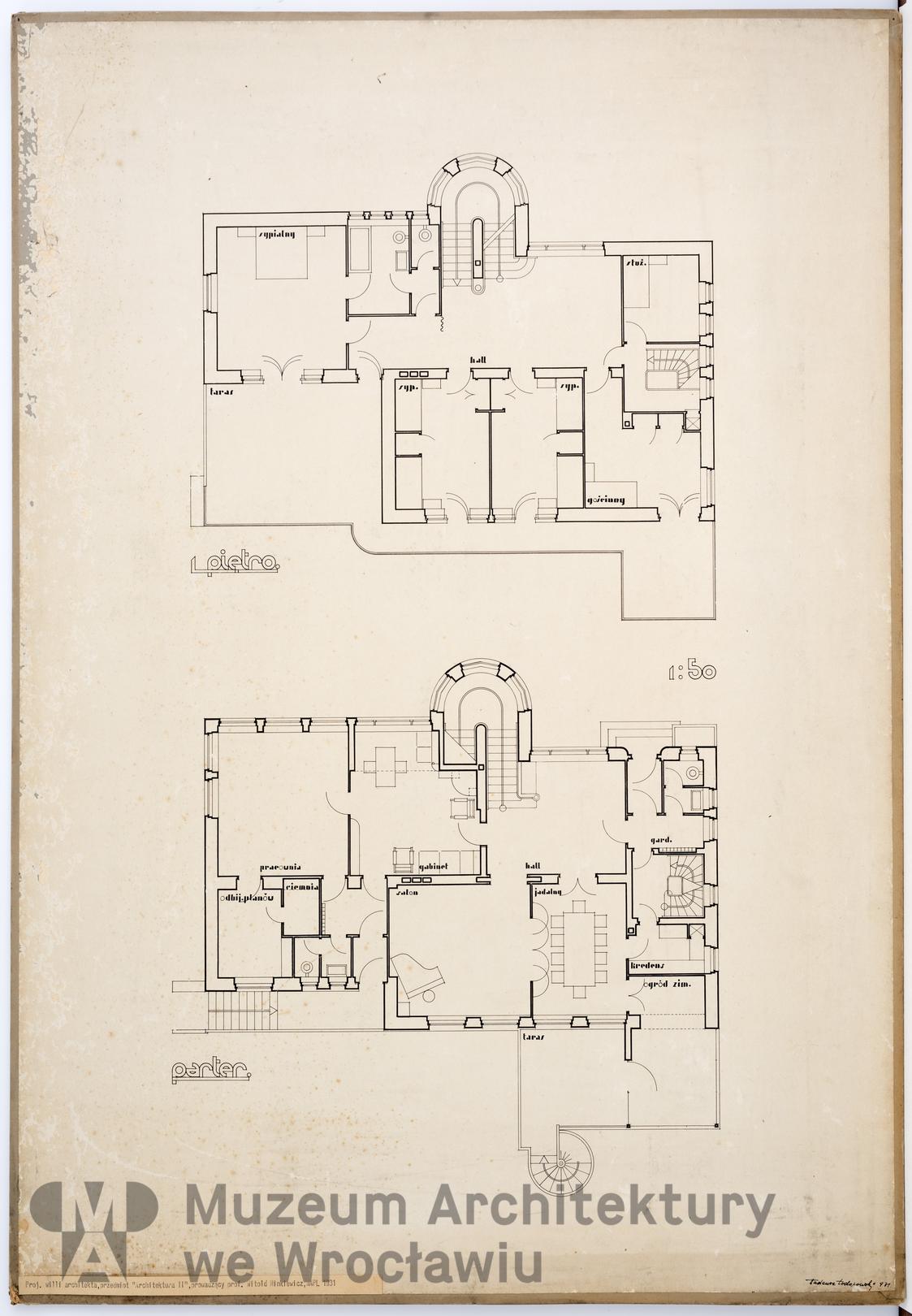 Teodorowicz-Todorowski Tadeusz, Dom architekta, 1931