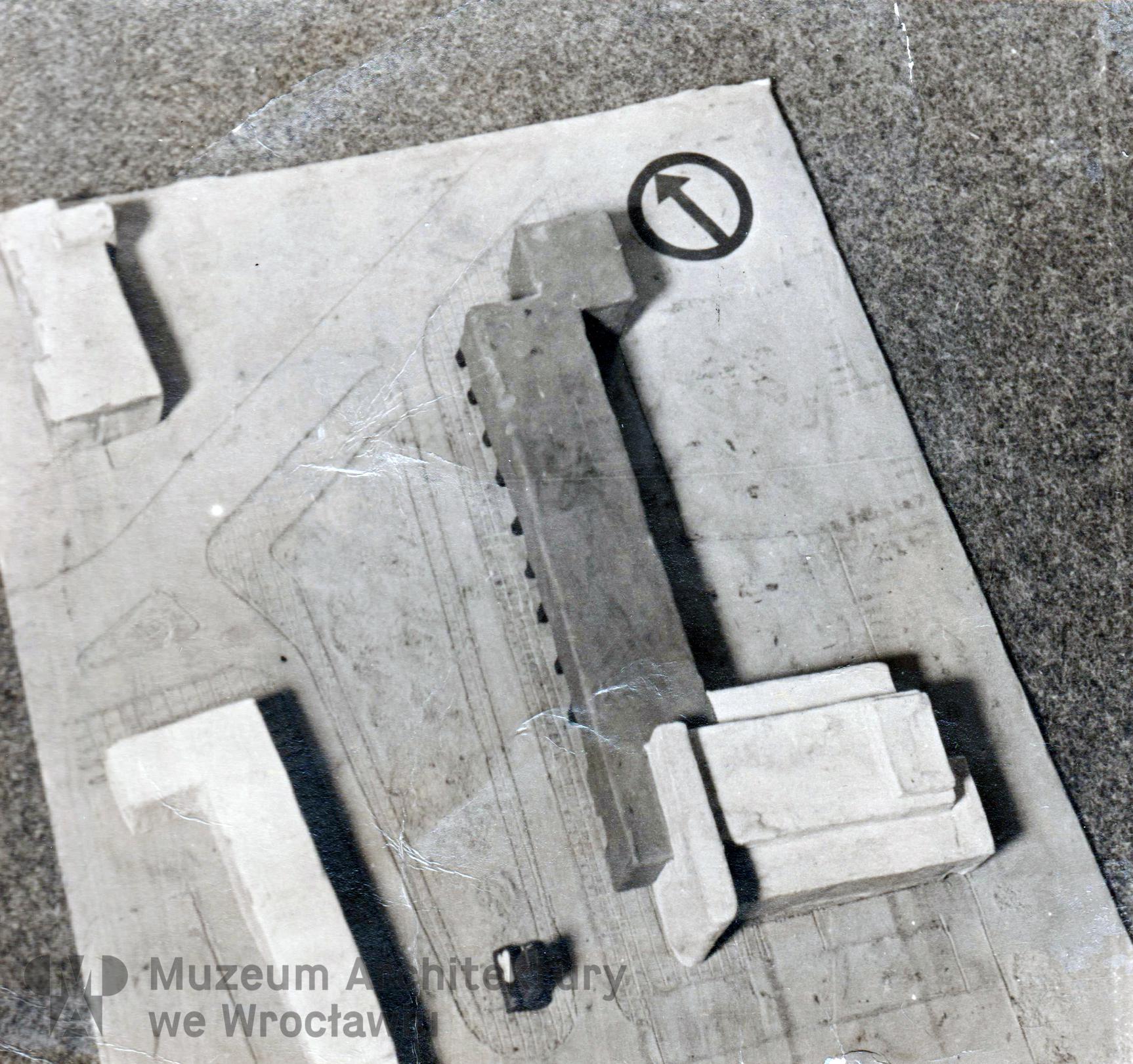 Frydecki Andrzej, Porębowicz Stefan, Dom Żołnierza Polskiego we Lwowie. Model, 1937