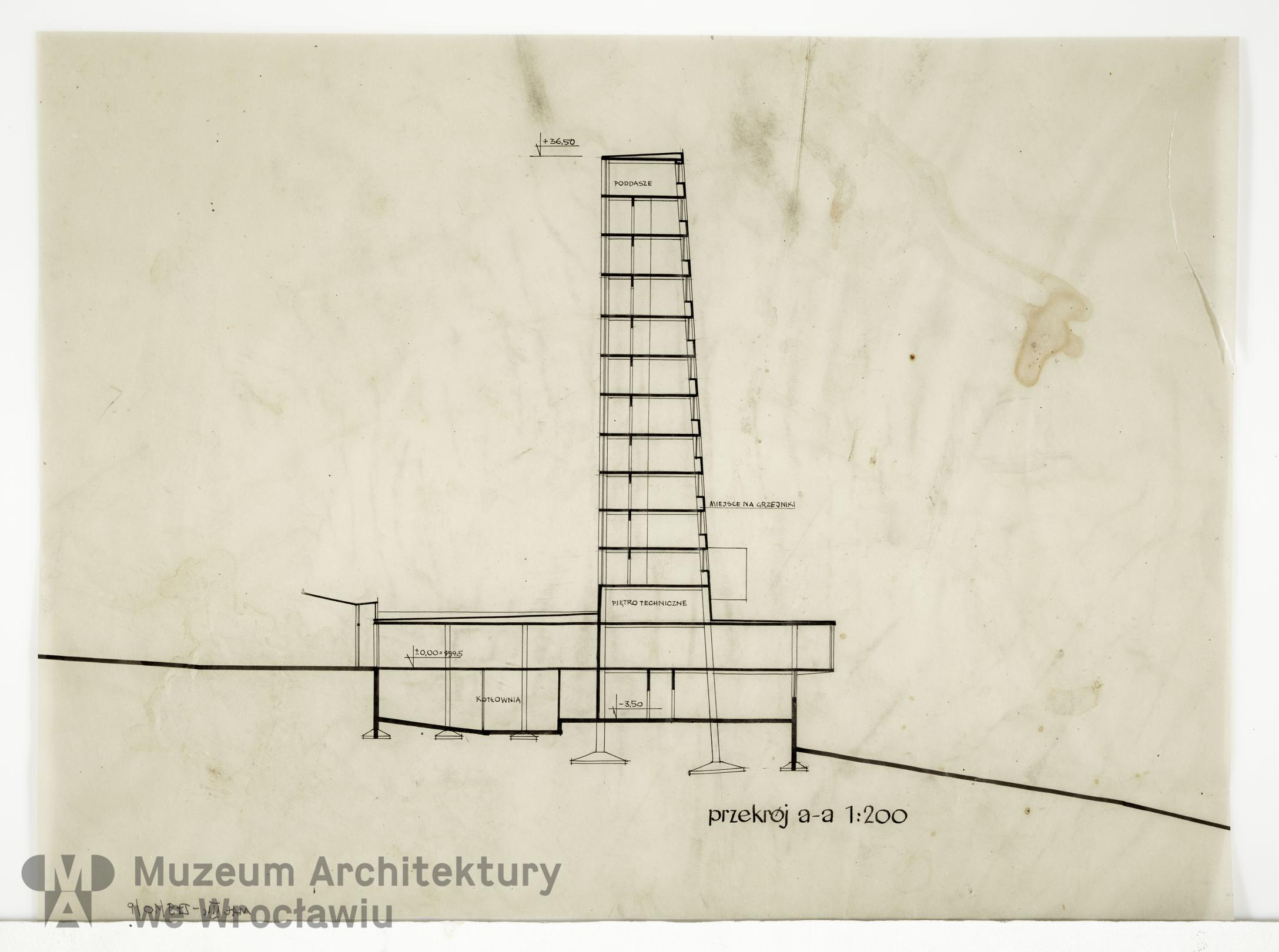 Molicki Witold Jerzy, Ośrodek wypoczynkowy w Bukowinie Tatrzańskiej, 1964