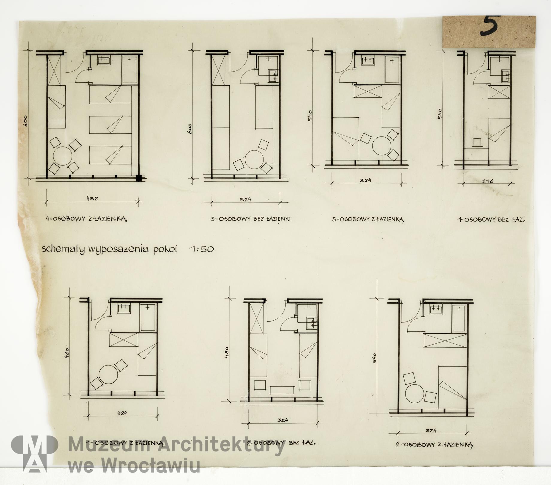 Molicki Witold Jerzy, Ośrodek wypoczynkowy w Bukowinie Tatrzańskiej, 1964