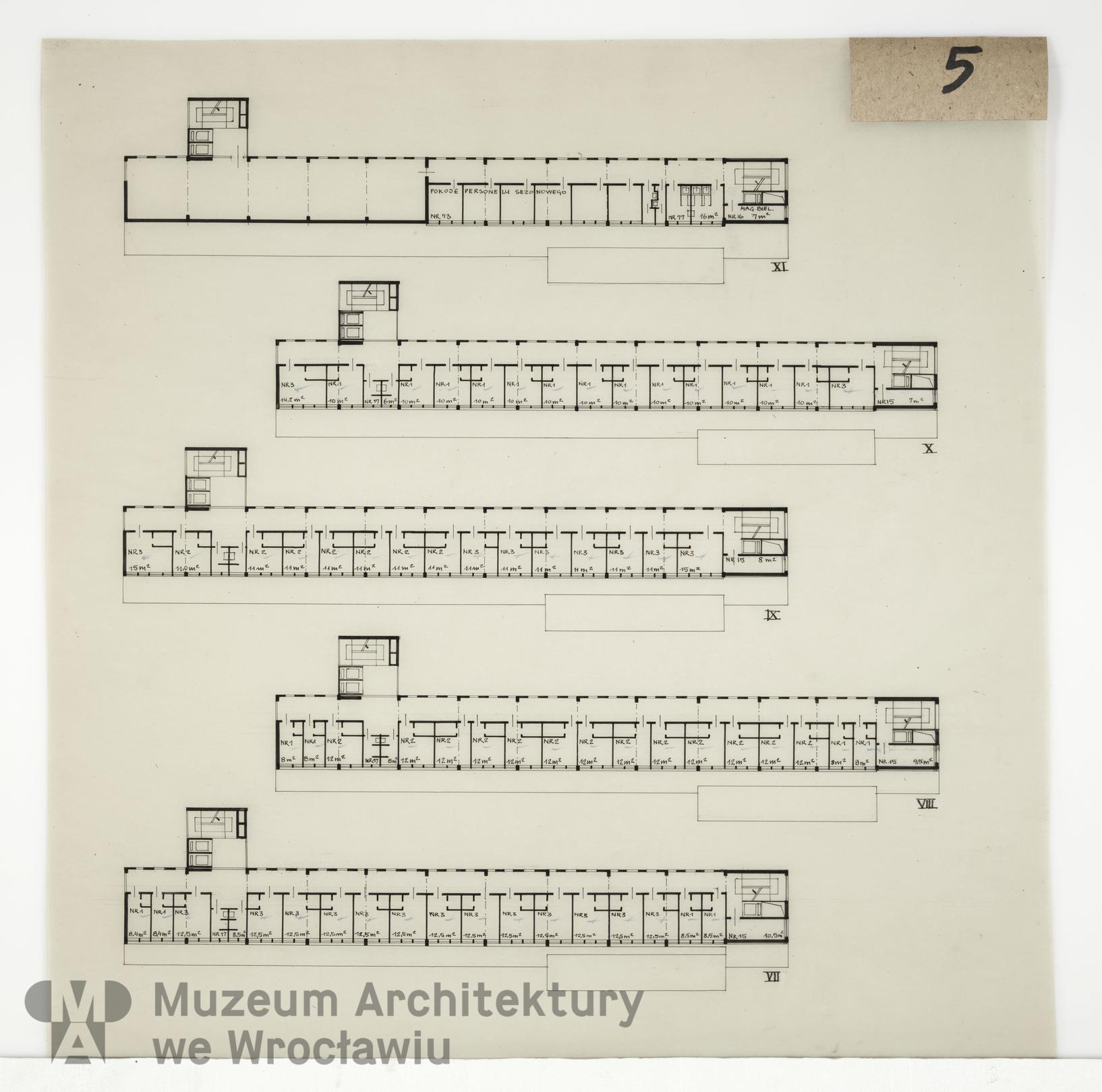 Molicki Witold Jerzy, Ośrodek wypoczynkowy w Bukowinie Tatrzańskiej, 1964