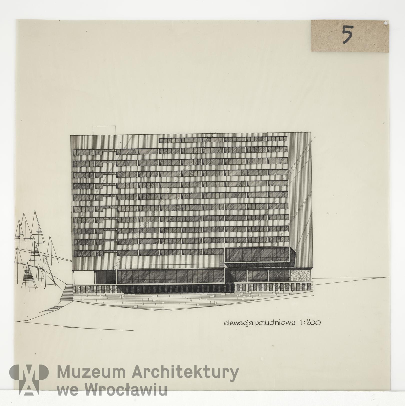 Molicki Witold Jerzy, Ośrodek wypoczynkowy w Bukowinie Tatrzańskiej, 1964