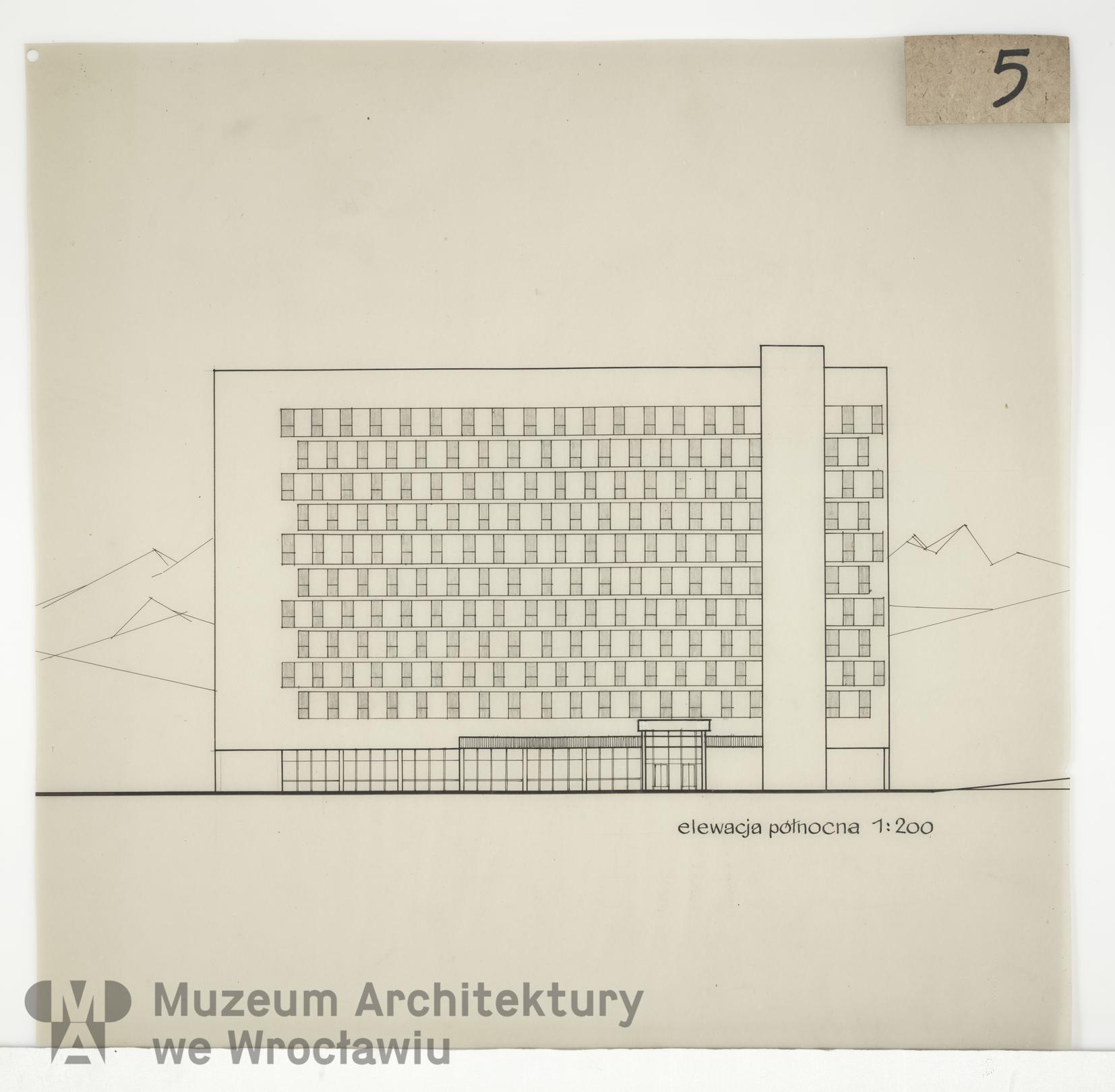 Molicki Witold Jerzy, Ośrodek wypoczynkowy w Bukowinie Tatrzańskiej, 1964