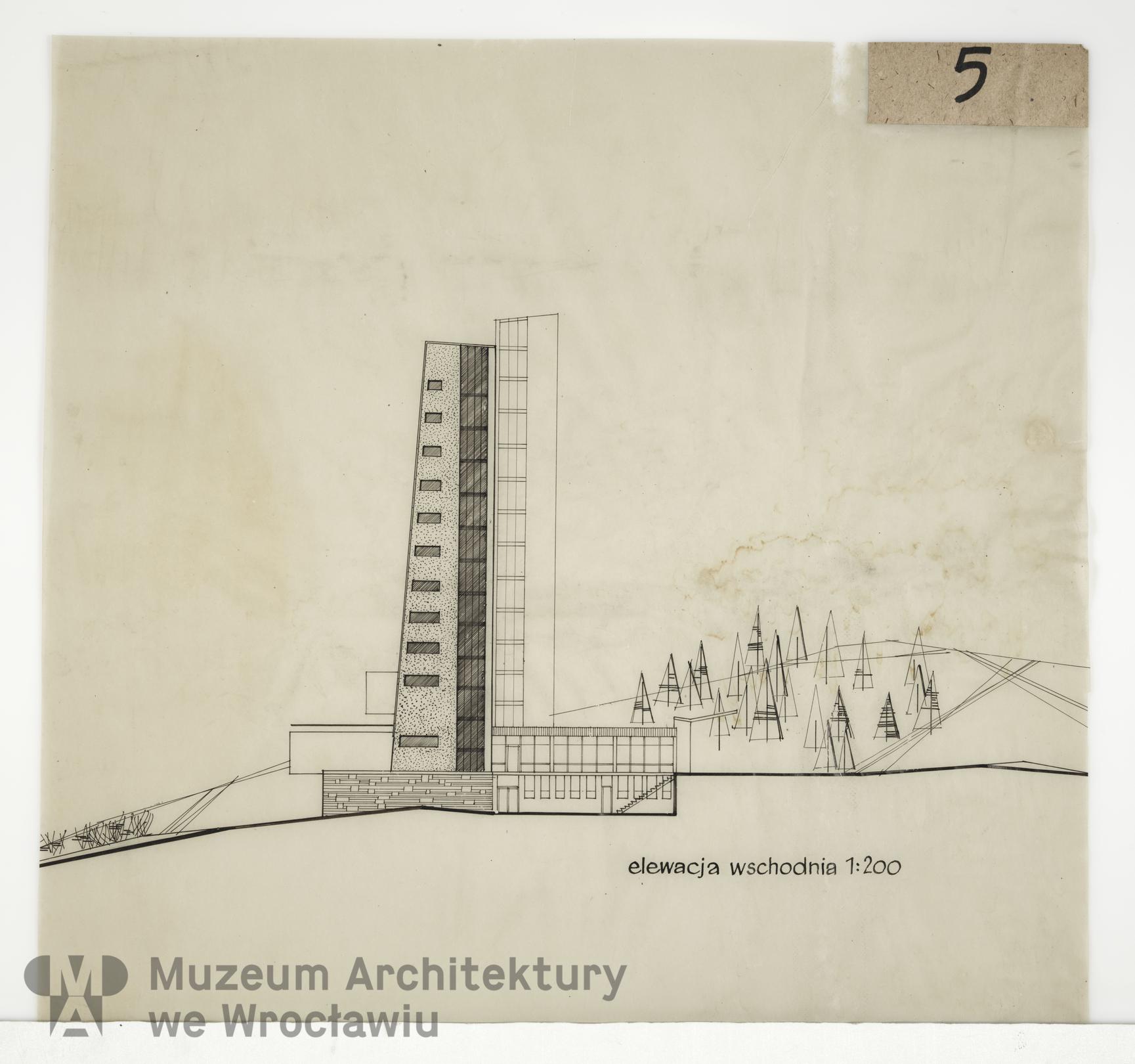 Molicki Witold Jerzy, Ośrodek wypoczynkowy w Bukowinie Tatrzańskiej, 1964