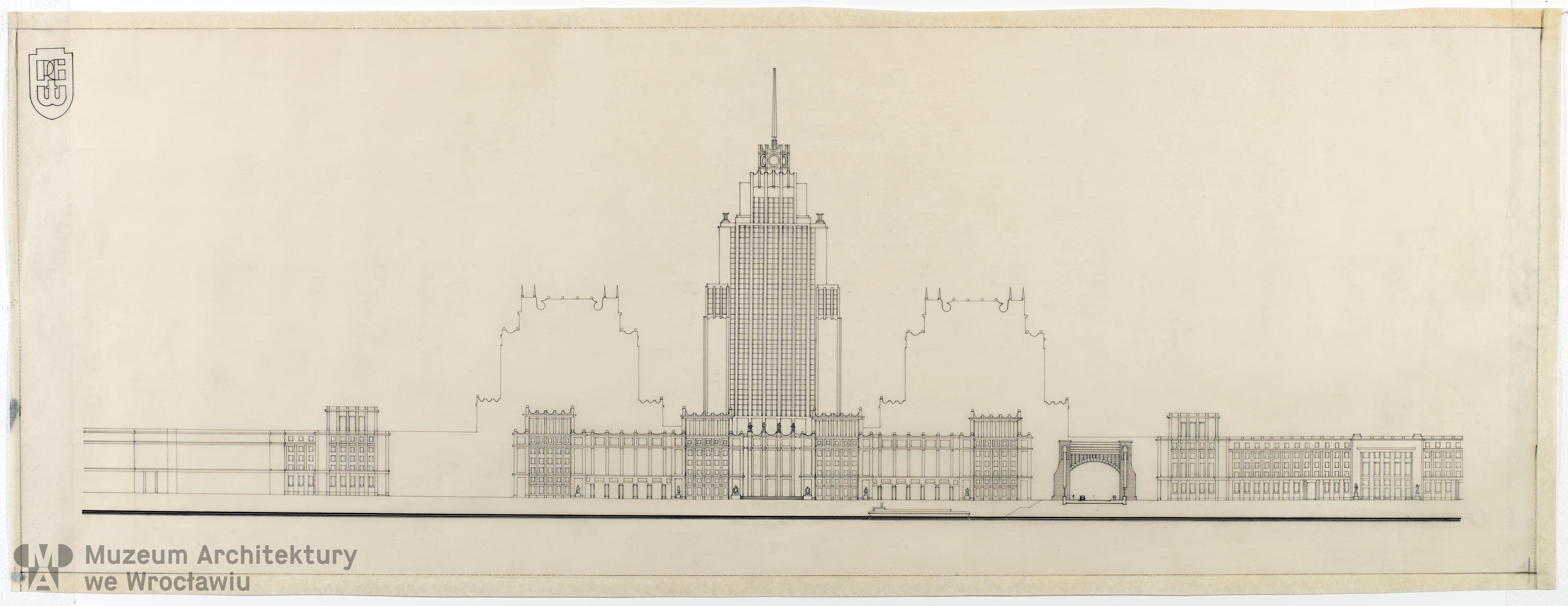 Teodorowicz-Todorowski Tadeusz, Plac Grunwaldzki (Oś Grunwaldzka) we Wrocławiu, 1951