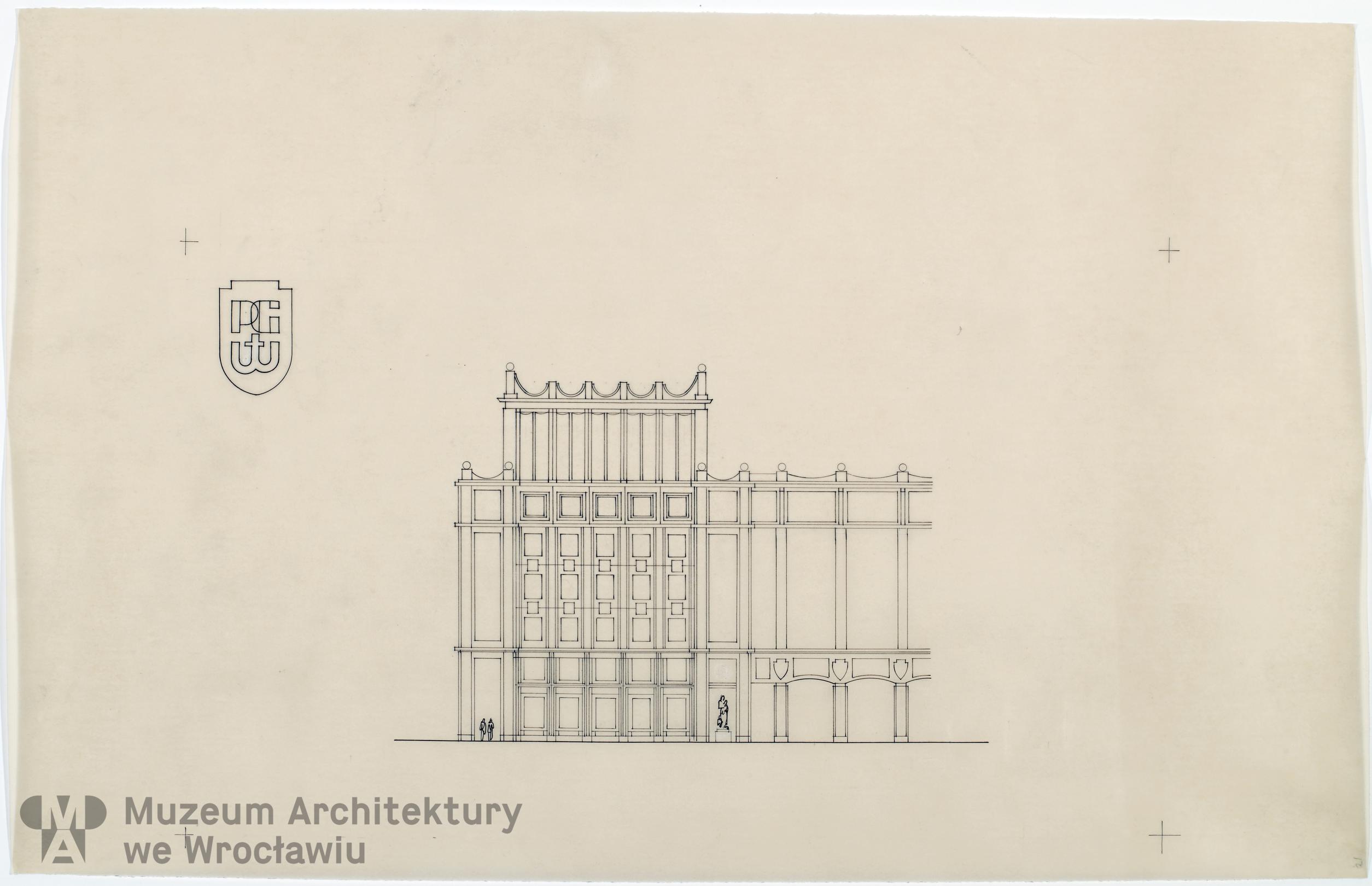 Teodorowicz-Todorowski Tadeusz, Plac Grunwaldzki (Oś Grunwaldzka) we Wrocławiu, 1951