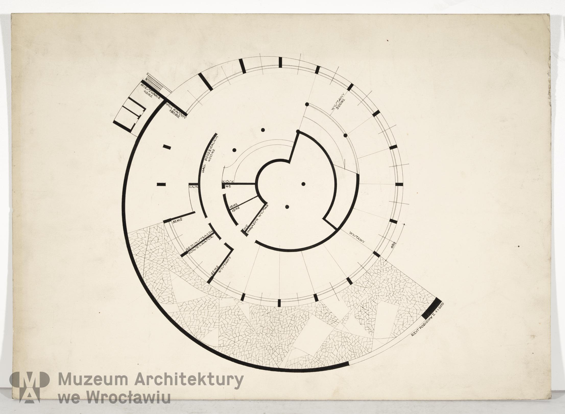 Molicki Witold Jerzy, Molicka Maria, Rotunda Panoramy Racławickiej, 1957