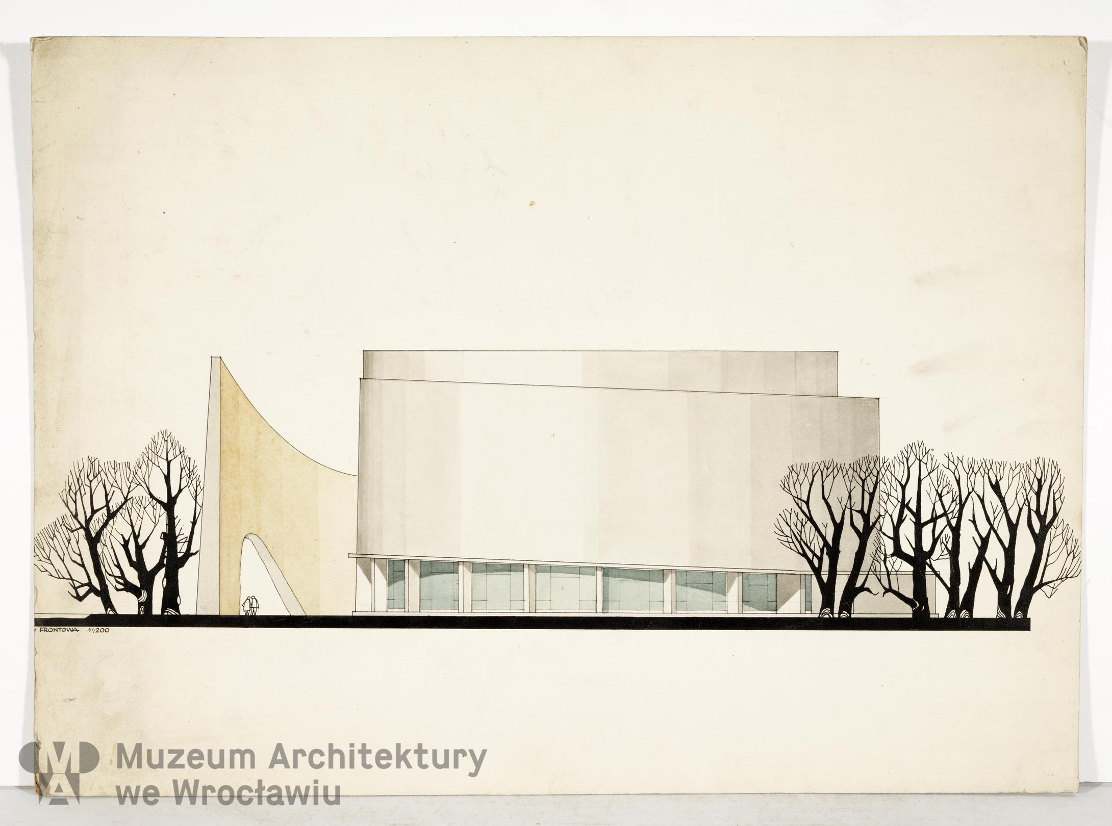 Molicki Witold Jerzy, Molicka Maria, Rotunda Panoramy Racławickiej, 1957