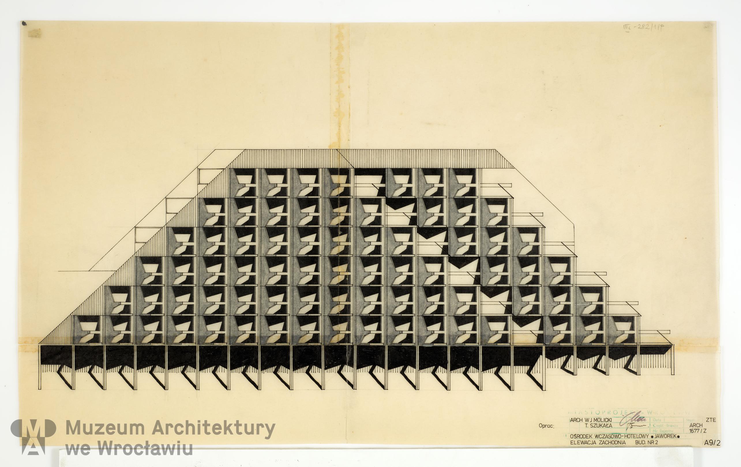 Molicki Witold Jerzy, Szukała Tadeusz (Miastoprojekt-Wrocław), Ośrodek wczasowo-hotelowy “Jaworek” koło Międzygórza. Budynek nr 2, 1975-1976