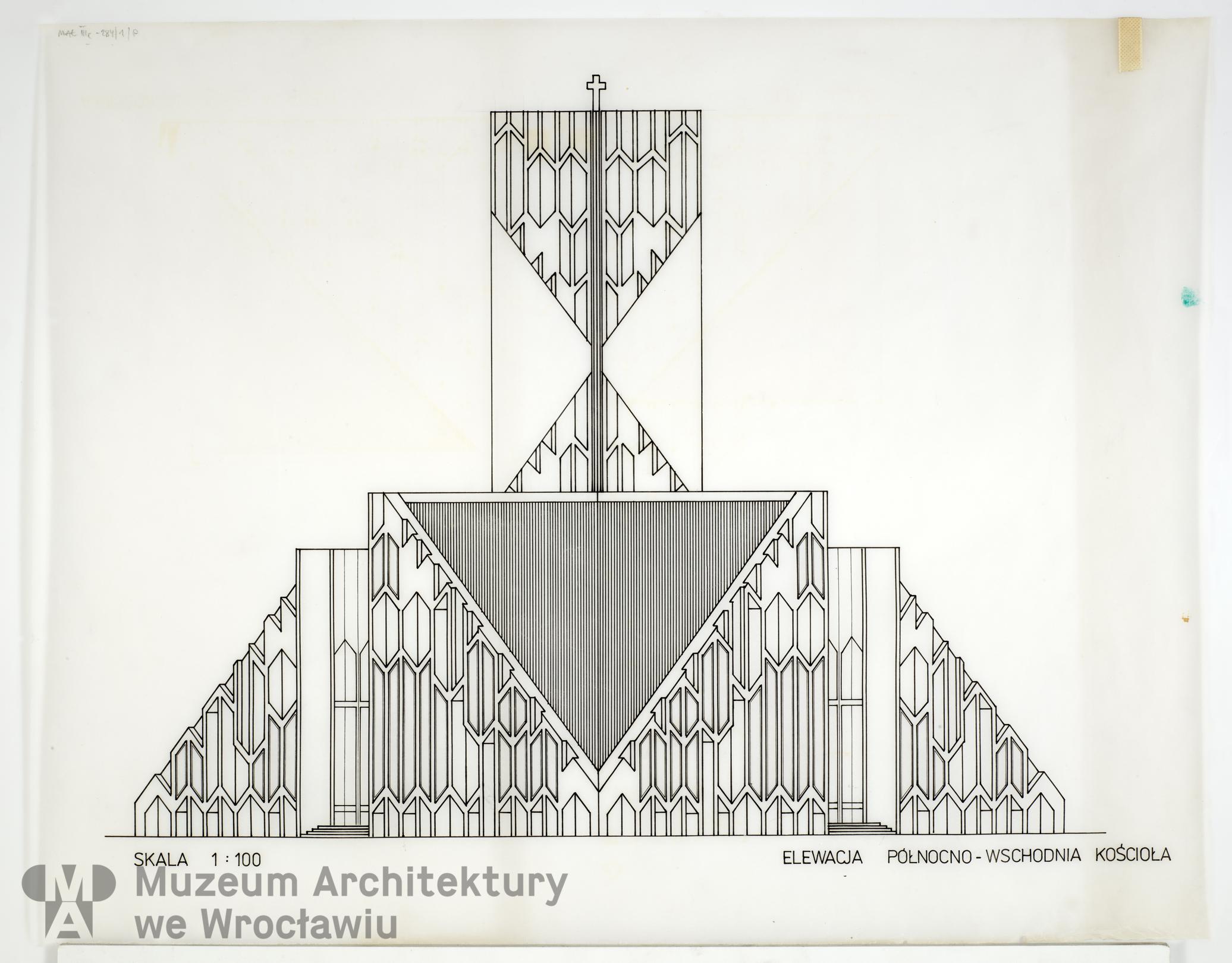 Molicki Witold Jerzy, Kościół na osiedlu im. Jakuba Sobieskiego w Oławie, 1976