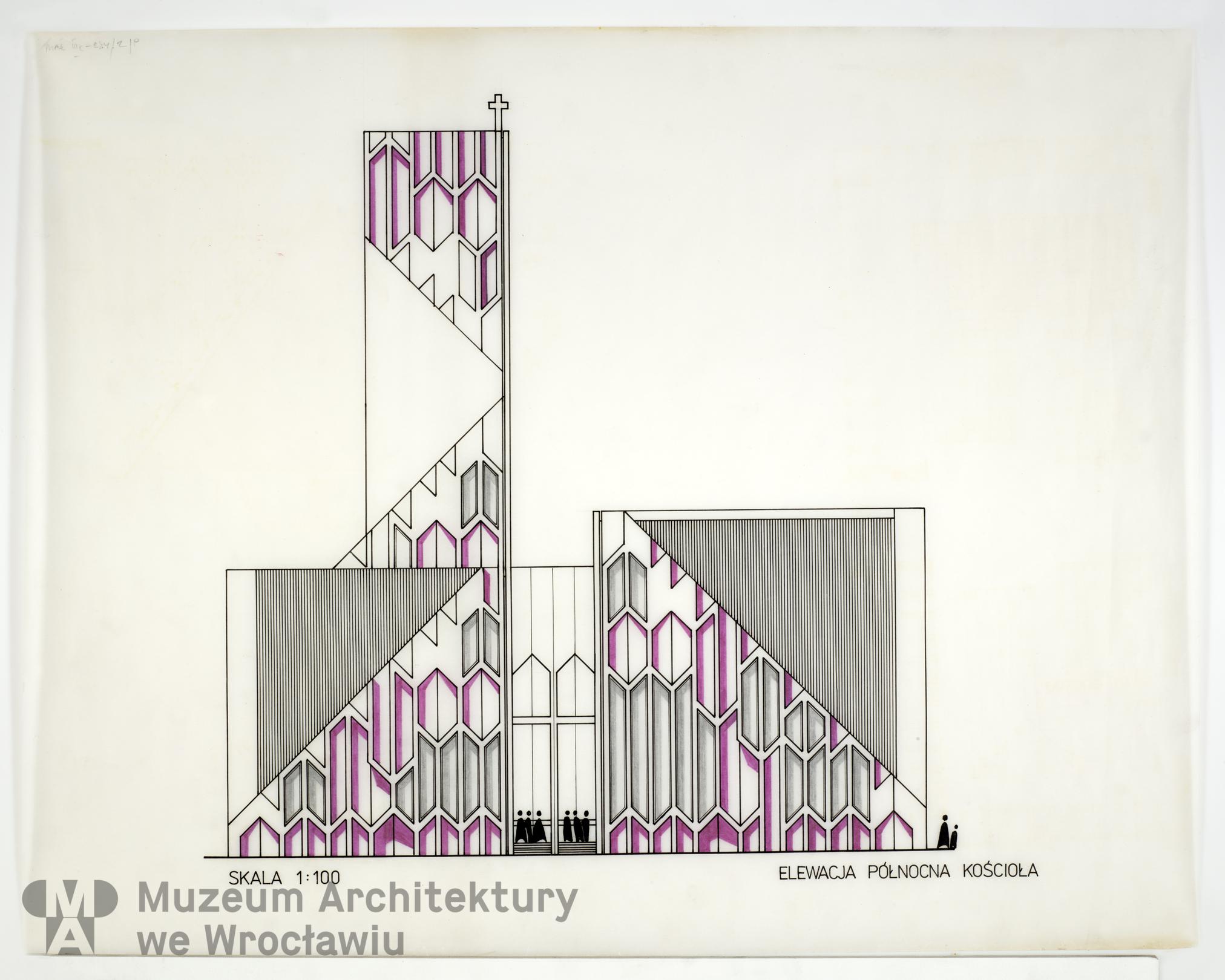 Molicki Witold Jerzy, Kościół na osiedlu im. Jakuba Sobieskiego w Oławie, 1976