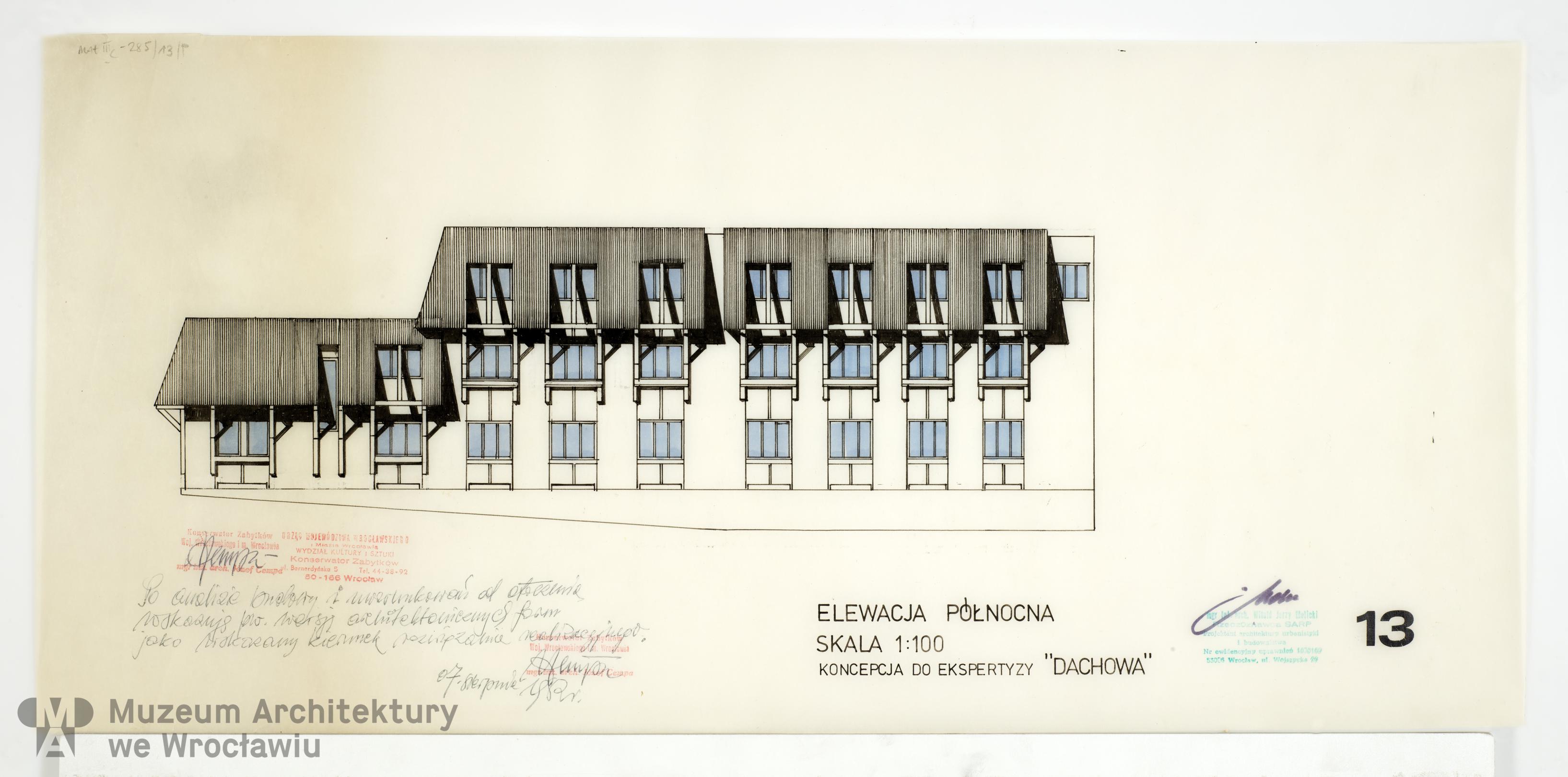 Molicki Witold Jerzy, Salki katechetyczne przy pl. Zamkowym w Oławie, 1982
