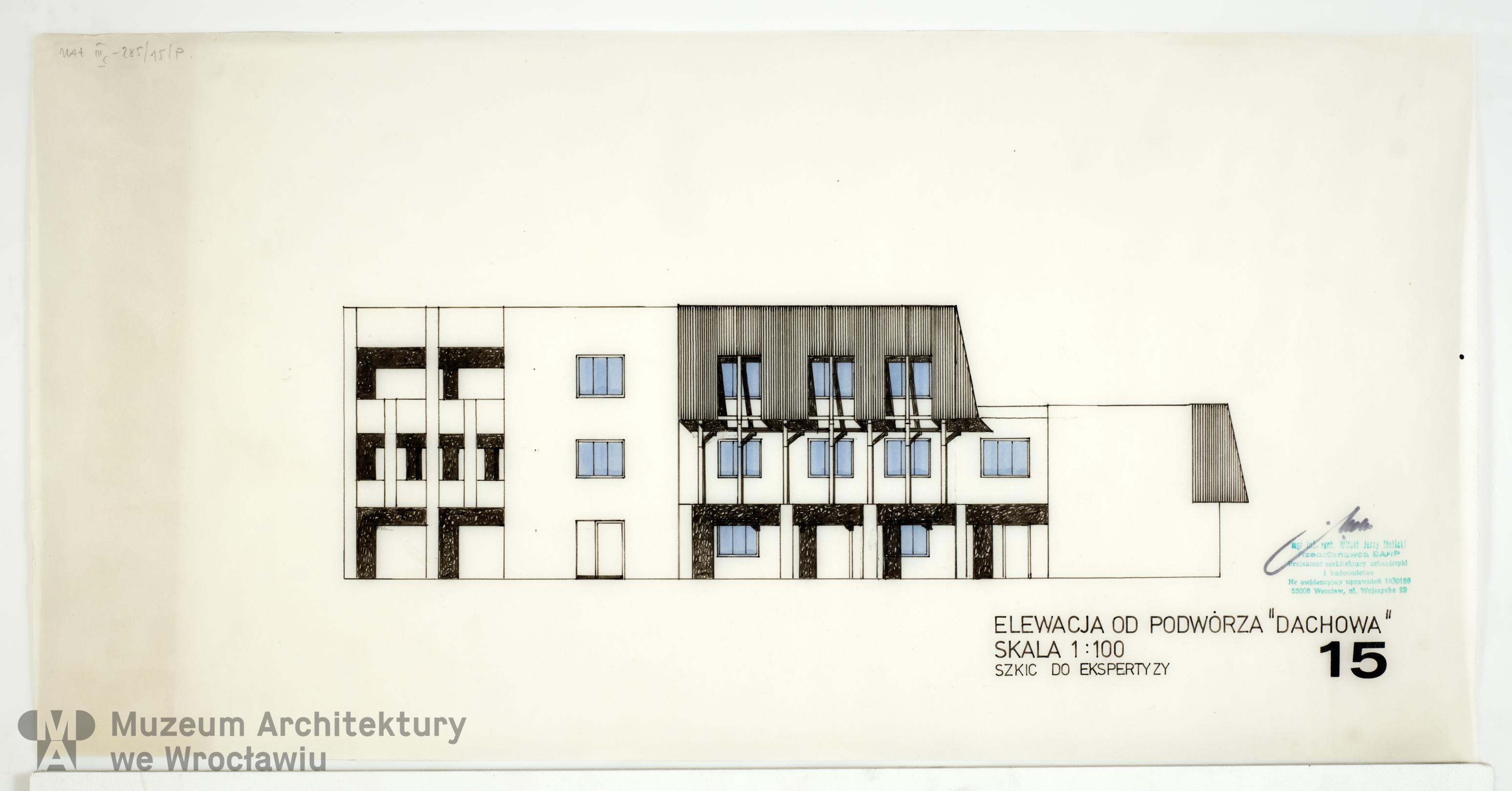 Molicki Witold Jerzy, Salki katechetyczne przy pl. Zamkowym w Oławie, 1982