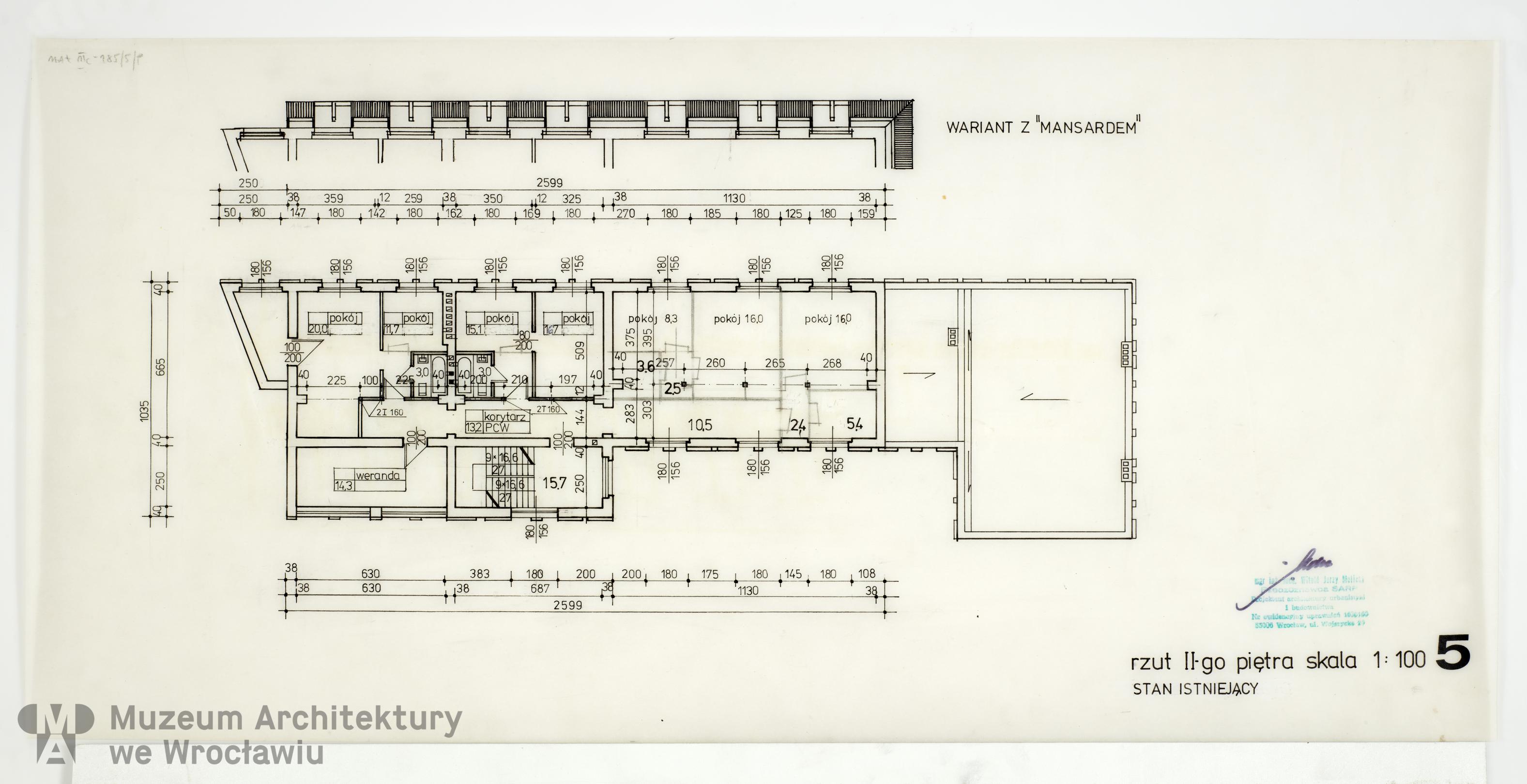 Molicki Witold Jerzy, Salki katechetyczne przy pl. Zamkowym w Oławie, 1982
