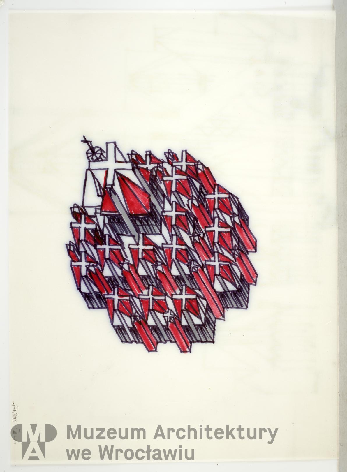 Molicki Witold Jerzy, Cathedral in Gorzów Wielkopolski (church of the Holy Virgin Mary the Queen of Poland), 1986