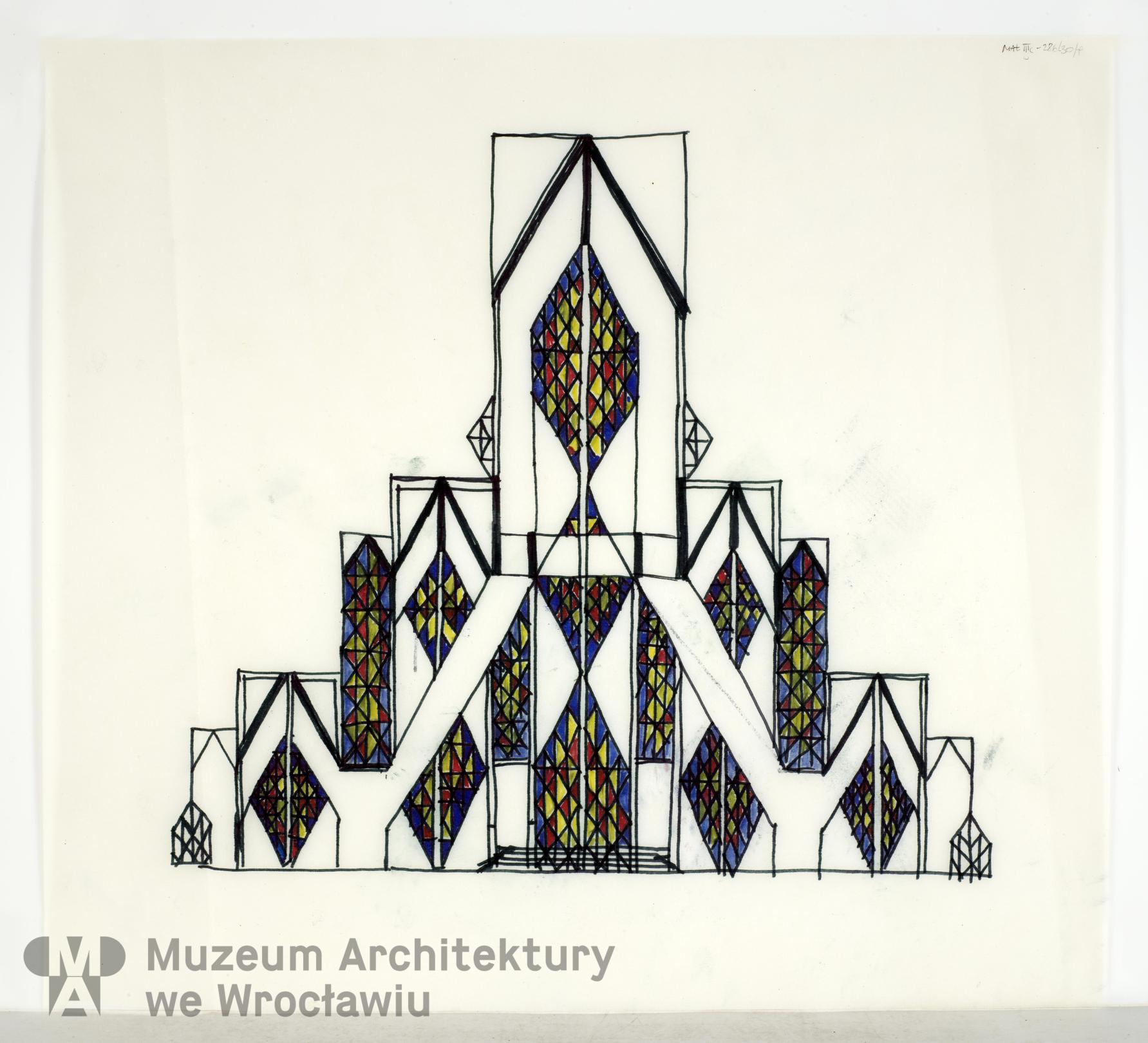 Molicki Witold Jerzy, Katedra w Gorzowie Wielkopolskim (kościół Najświętszej Marii Panny Królowej Polski), 1986